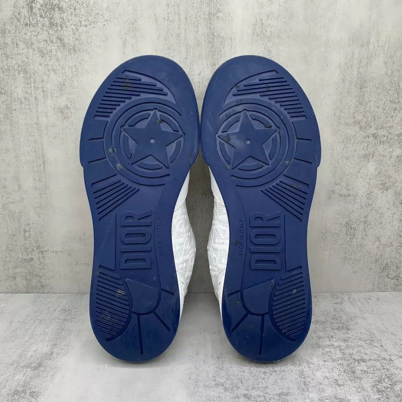 Dior Dior White Embossed Sneaker Size 37-2506 Size US 5 / EU 37 - 7 Thumbnail