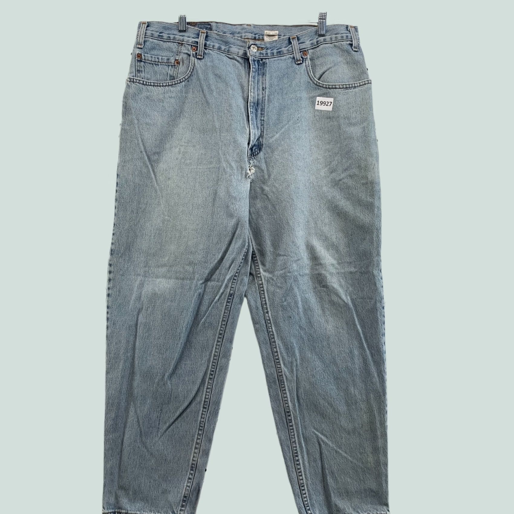 Levi's Vintage 90s Levi'S 560 Jeans Mens Blue Denim 38x30 Tapered Size US 38 / EU 54 - 1 Thumbnail