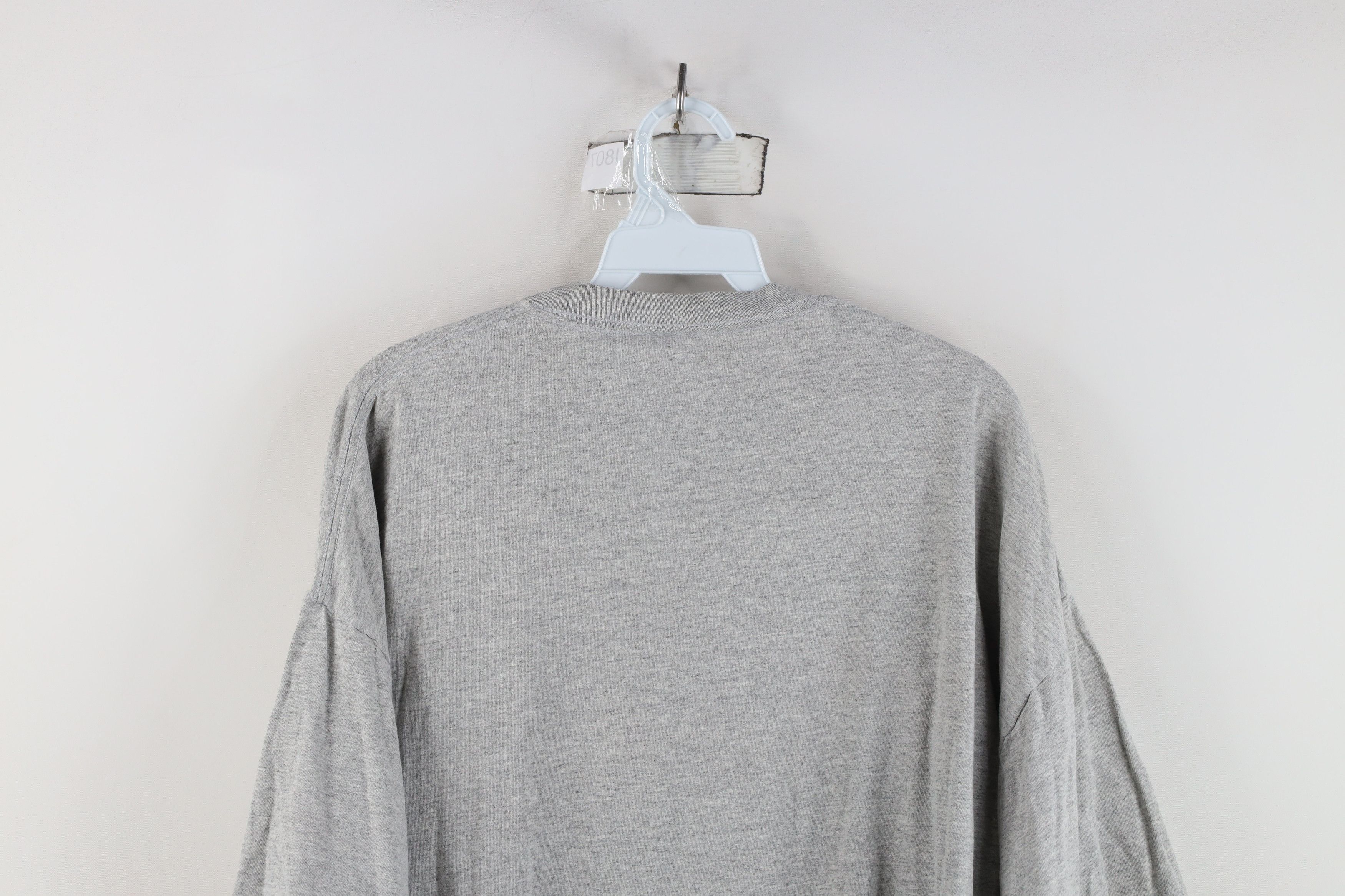 Vintage Vintage 90s Streetwear Pocket T-Shirt Heather Gray USA Size US XL / EU 56 / 4 - 10 Thumbnail