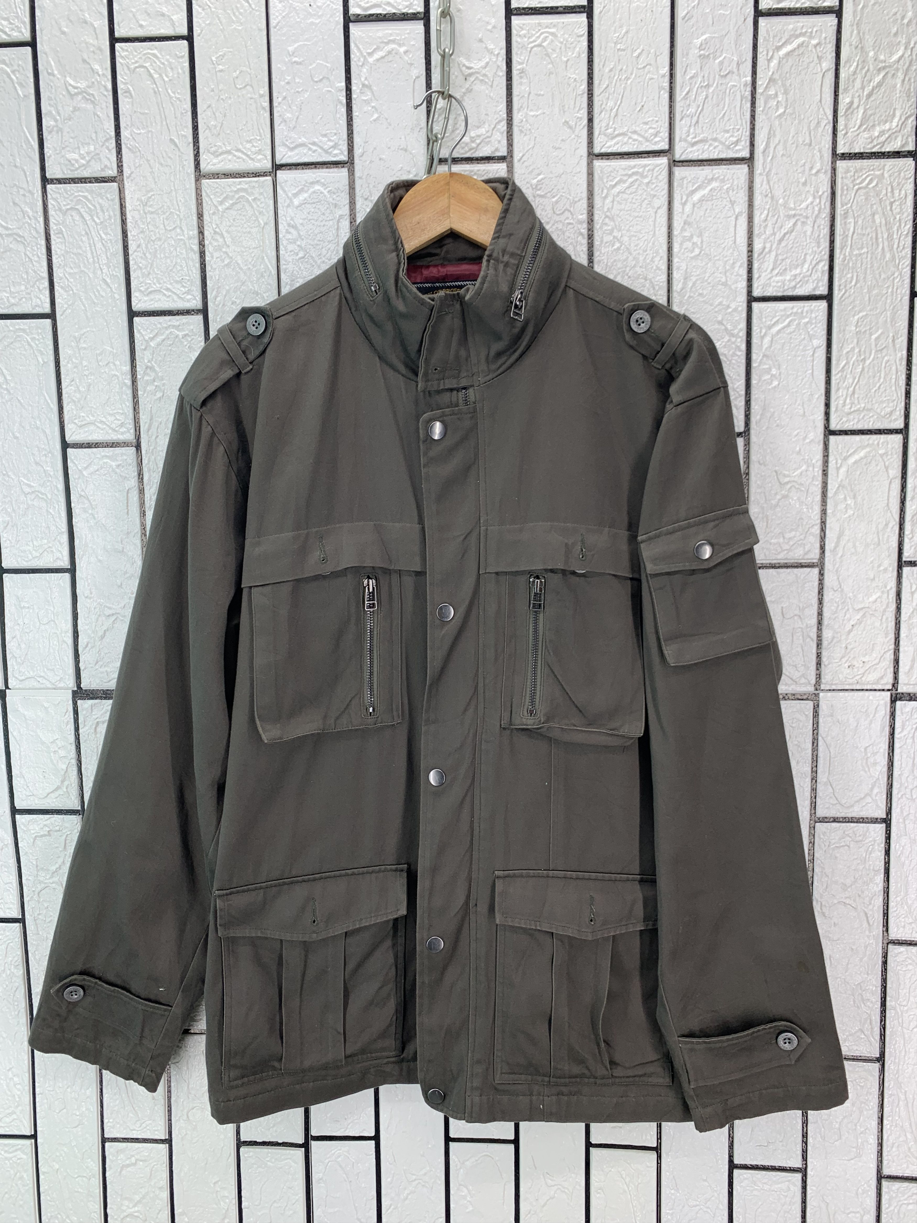 Japanese Brand Raffrule Multi Pocket Hooded Zipped Size US M / EU 48-50 / 2 - 1 Thumbnail