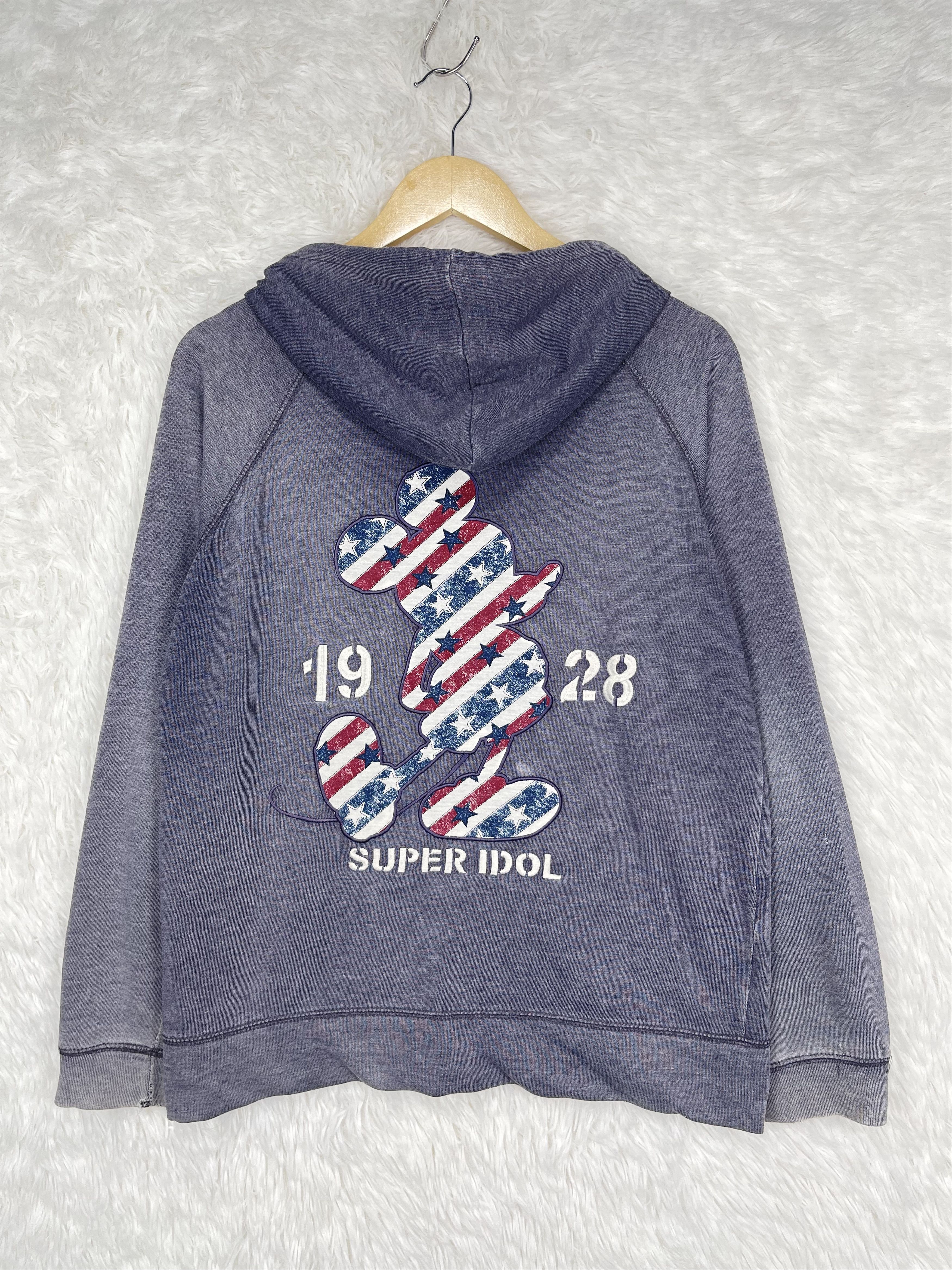 Mickey Mouse Vintage 28 Mickey Super Idol 1928 Hoodie Sweatshirt AS0022 Size US XL / EU 56 / 4 - 2 Thumbnail
