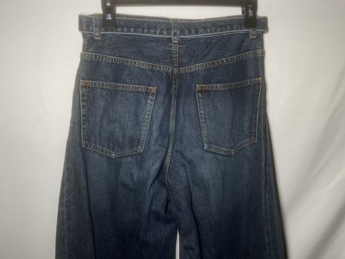Sacai Sacai Belted Wide Leg Jeans Size 27" / US 4 / IT 40 - 8 Thumbnail