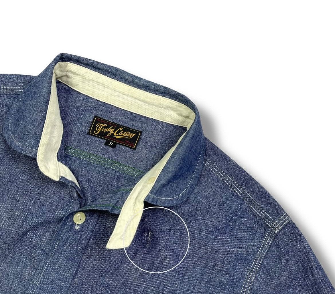 Trophy Clothing Trophy clothing chambray shirt Size US S / EU 44-46 / 1 - 6 Thumbnail