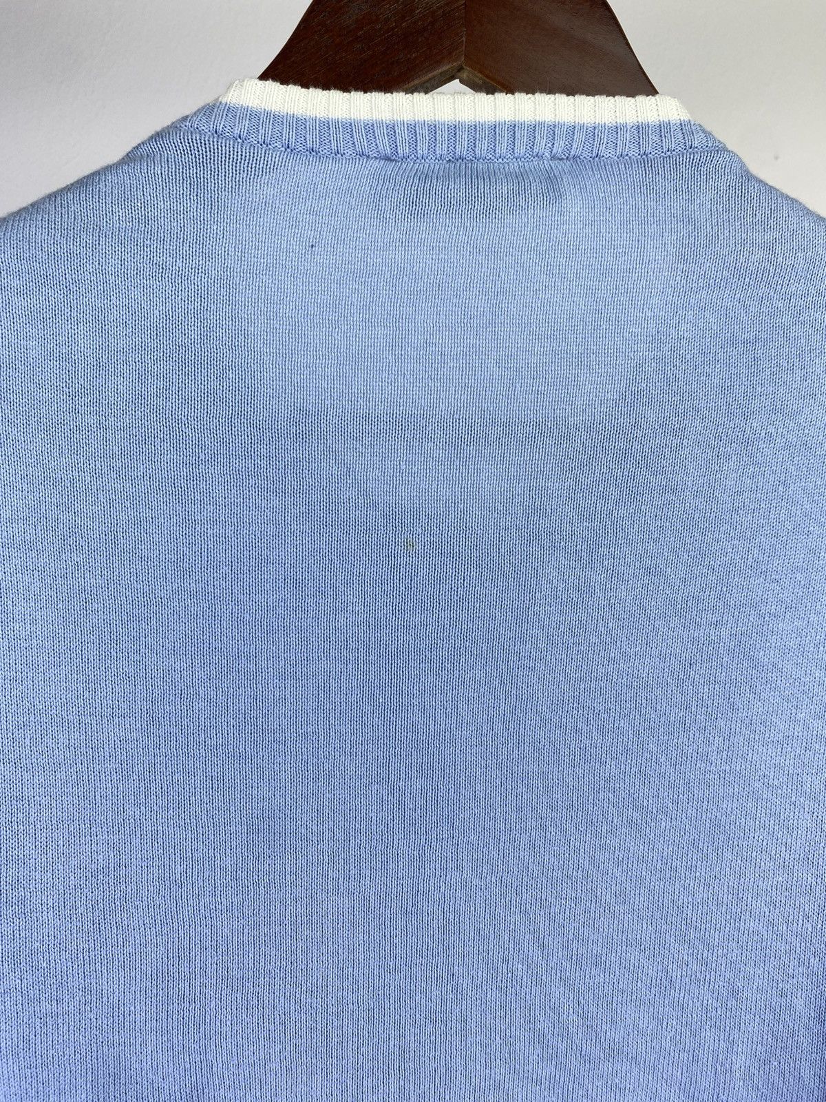 Yves Saint Laurent Yves Saint Laurent 00s Y2K Big Logo Knit Sweater Size US M / EU 48-50 / 2 - 11 Thumbnail