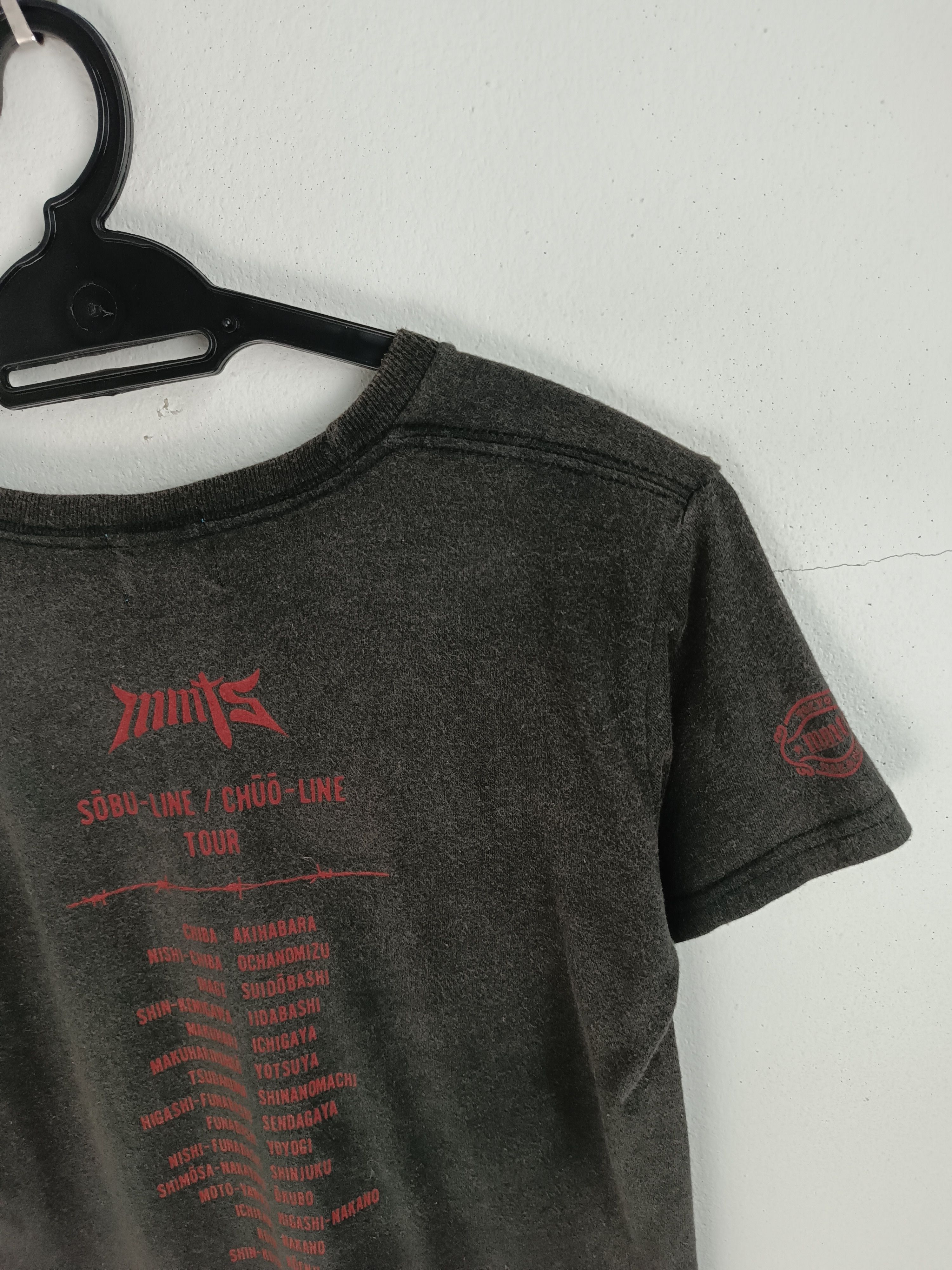 Japanese Brand VINTAGE TOKYO MMTS NAKANO NEKO CAT PETS ROCK TOUR TEE RARE Size US XS / EU 42 / 0 - 17 Thumbnail