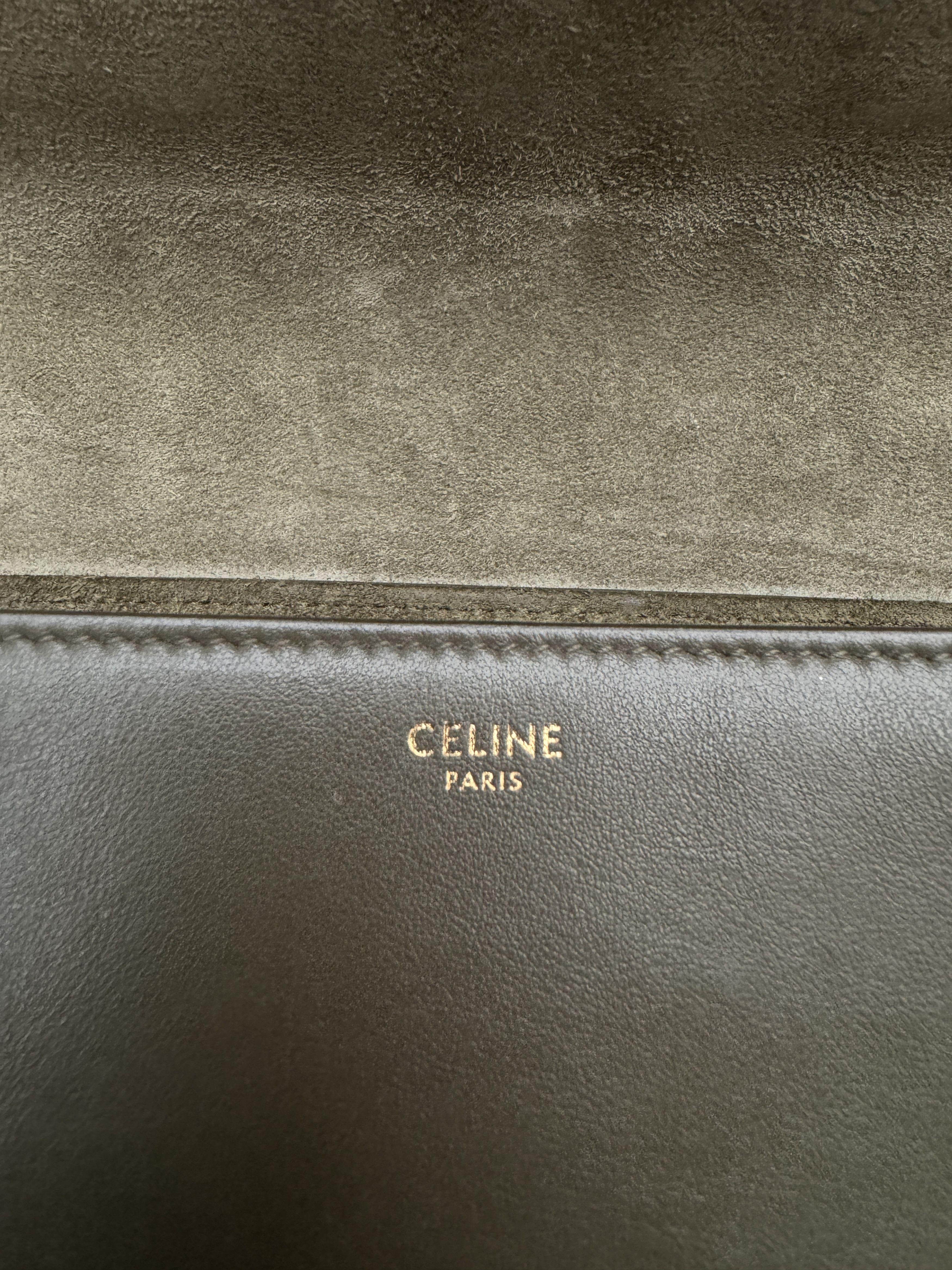 Celine Celine 16 Bag in Khaki handbag Size ONE SIZE - 8 Thumbnail