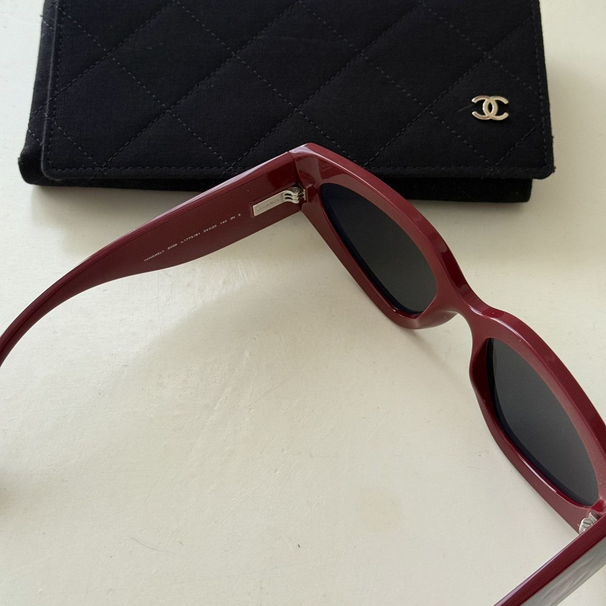 Chanel CHANEL Cat Eye Sunglasses 0 Ch6056 1773 B1 Size ONE SIZE - 4 Thumbnail
