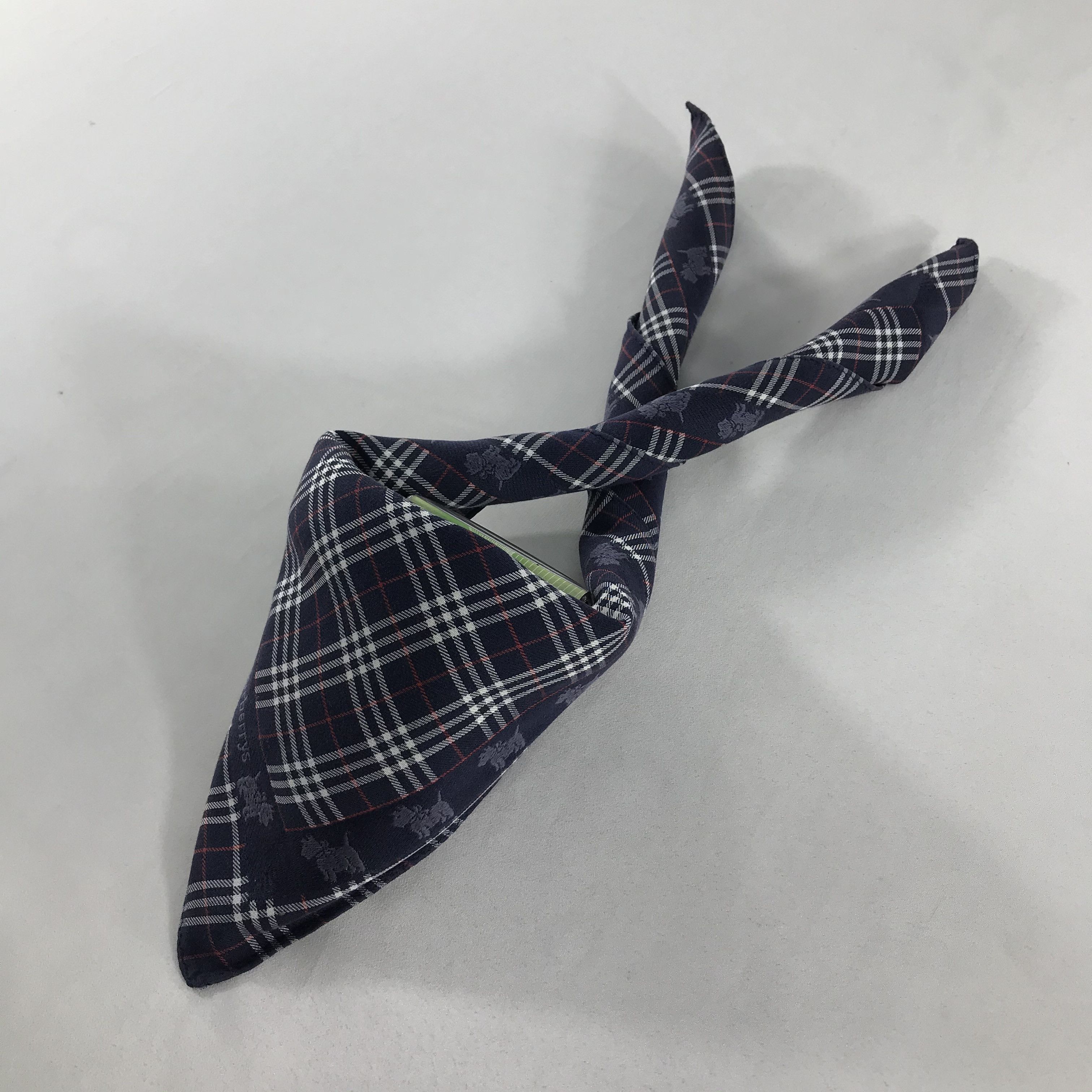 Burberry Burberrys Handkerchief Neckerchief Bandana H54 Size ONE SIZE - 3 Thumbnail