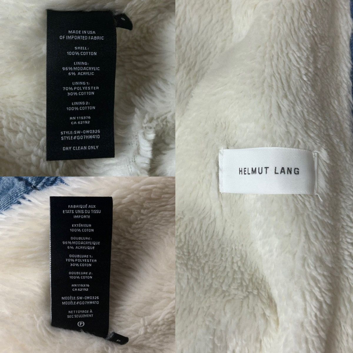 Helmut Lang Helmut Lang Women's Fur Lined Denim Parka USA Size:S Size S / US 4 / IT 40 - 6 Thumbnail