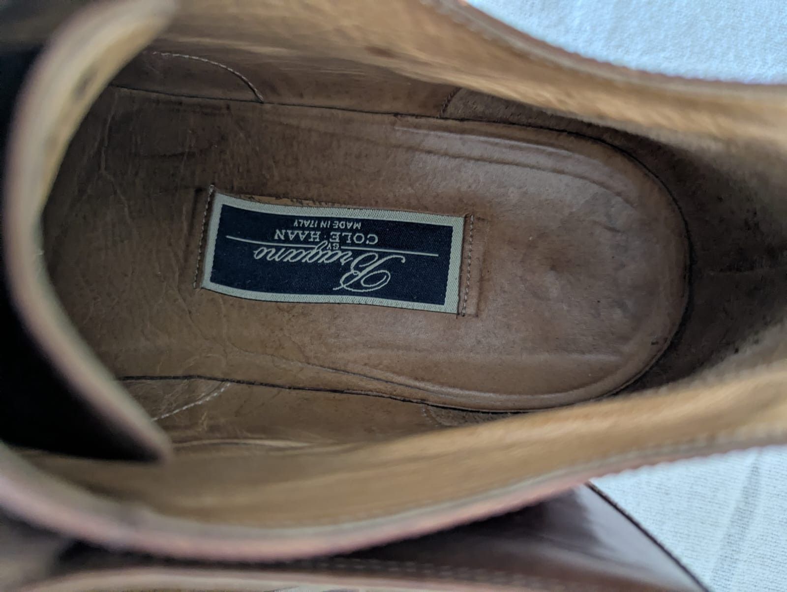Cole Haan Brown leather ankle boots Size US 12 / EU 45 - 4 Thumbnail