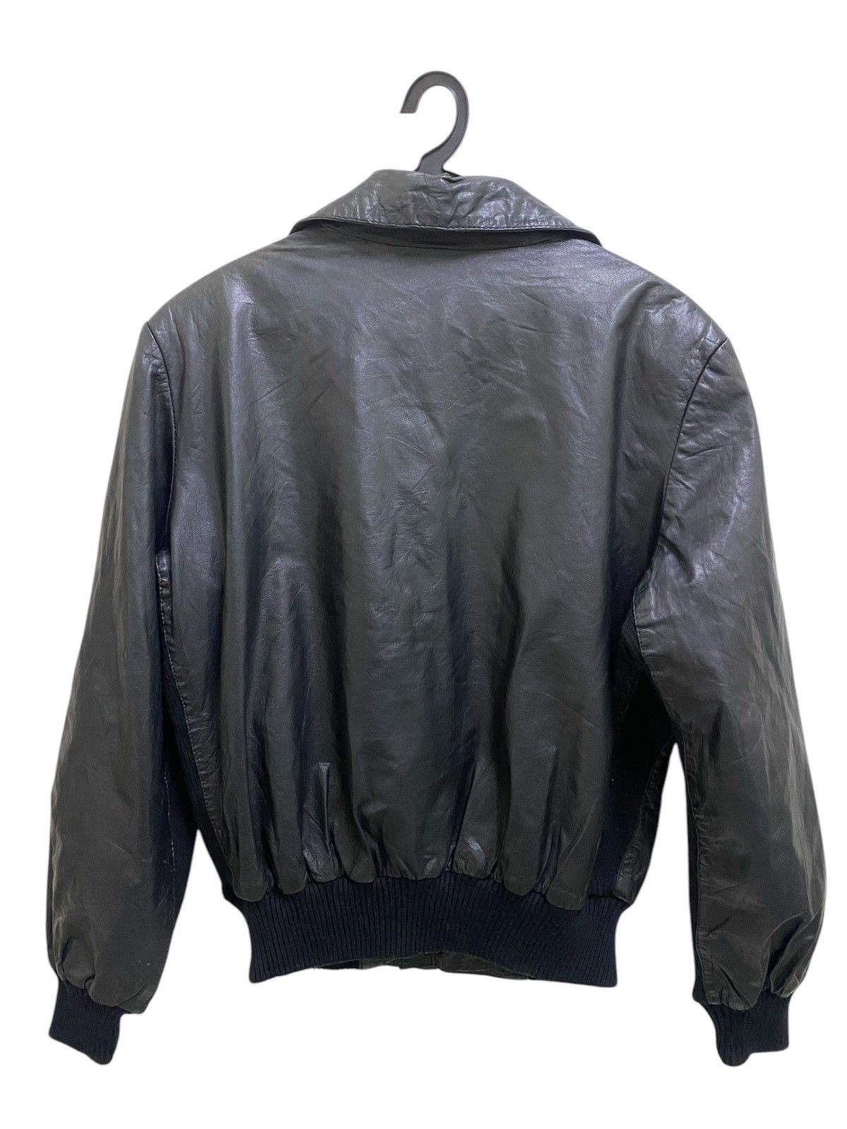 Designer × Japanese Brand × Vintage Vintage Leather Jacket early 90's Luxury Designers Size US M / EU 48-50 / 2 - 2 Thumbnail