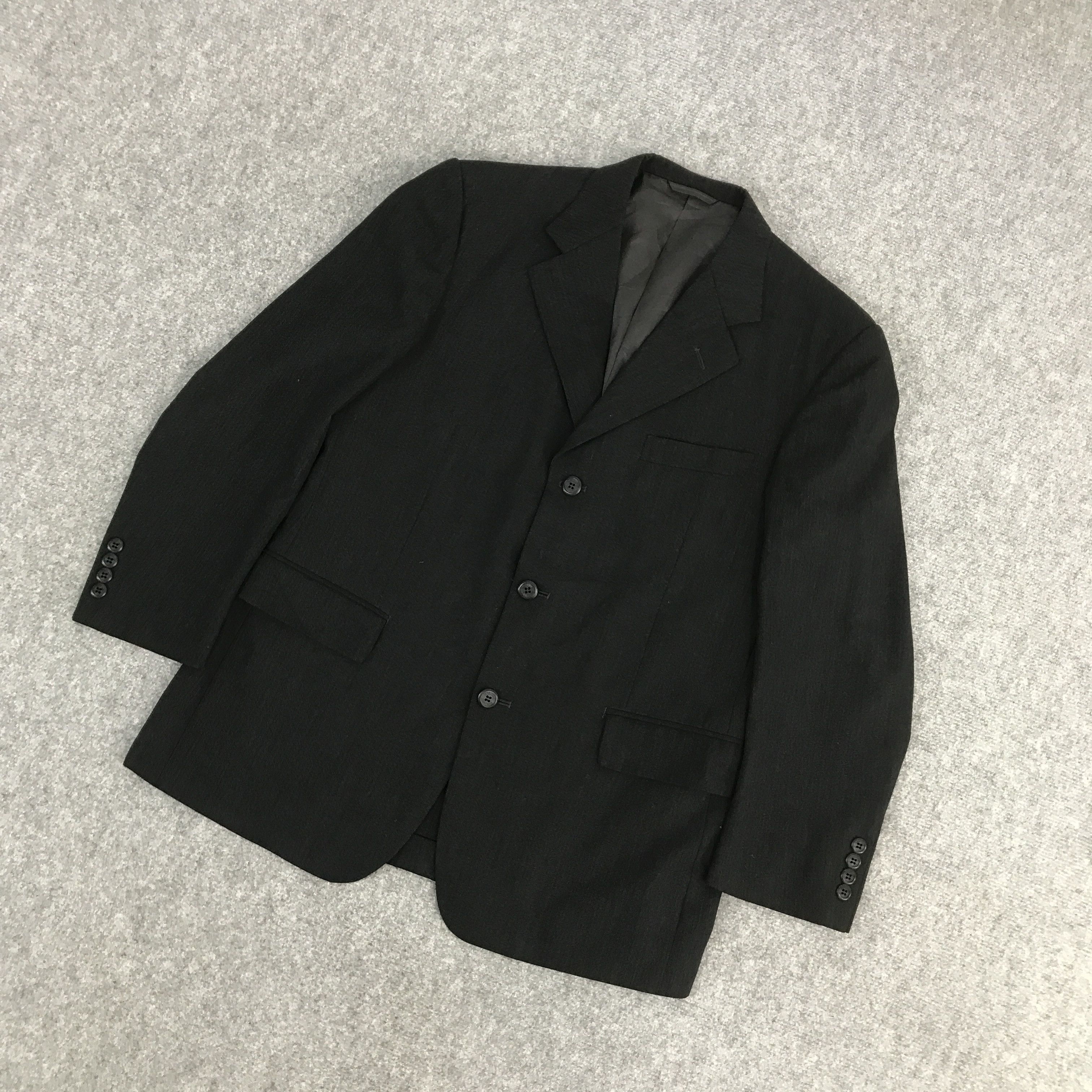 Moschino MOSCHINO BLAZER BLACK COAT JACKET Size US L / EU 52-54 / 3 - 5 Thumbnail