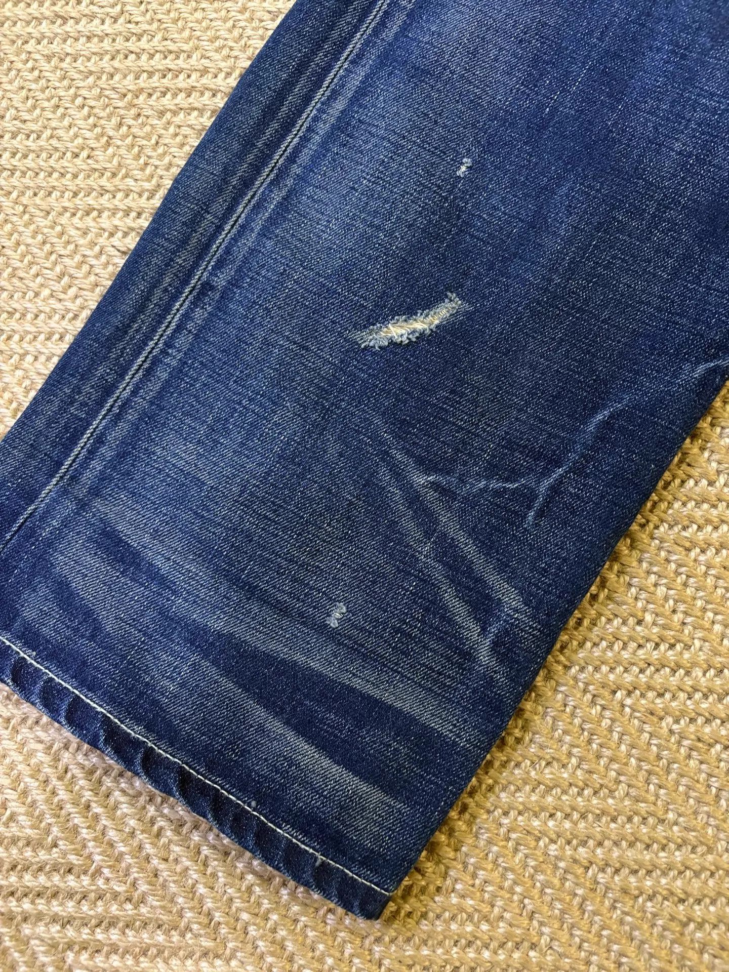 Neighborhood Neighborhood 05 Lightning Wash Distressed Jeans L Size US 34 / EU 50 - 6 Thumbnail