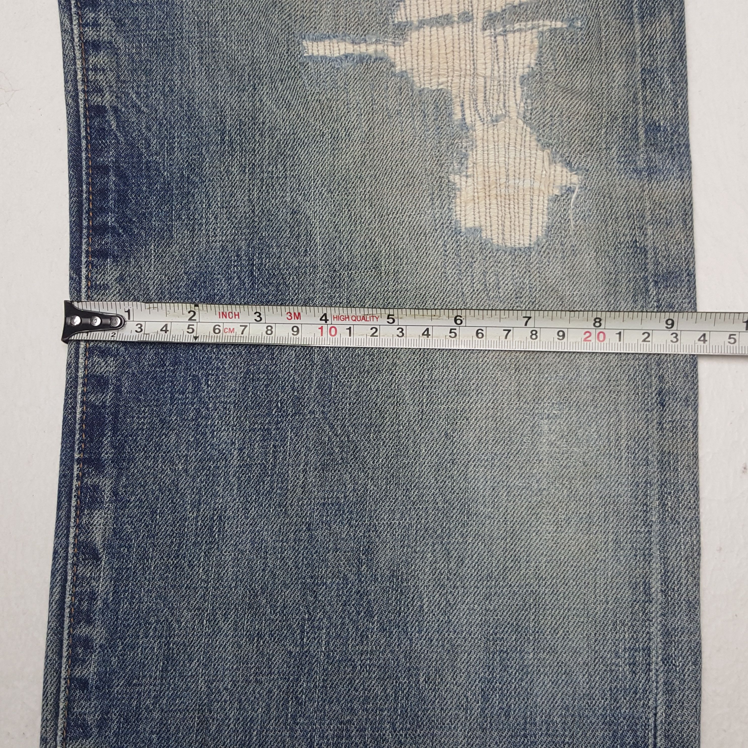 Levi's × Vintage Vintage Levi's Selvedge American Distressed Denim Jeans Size US 29 - 12 Thumbnail