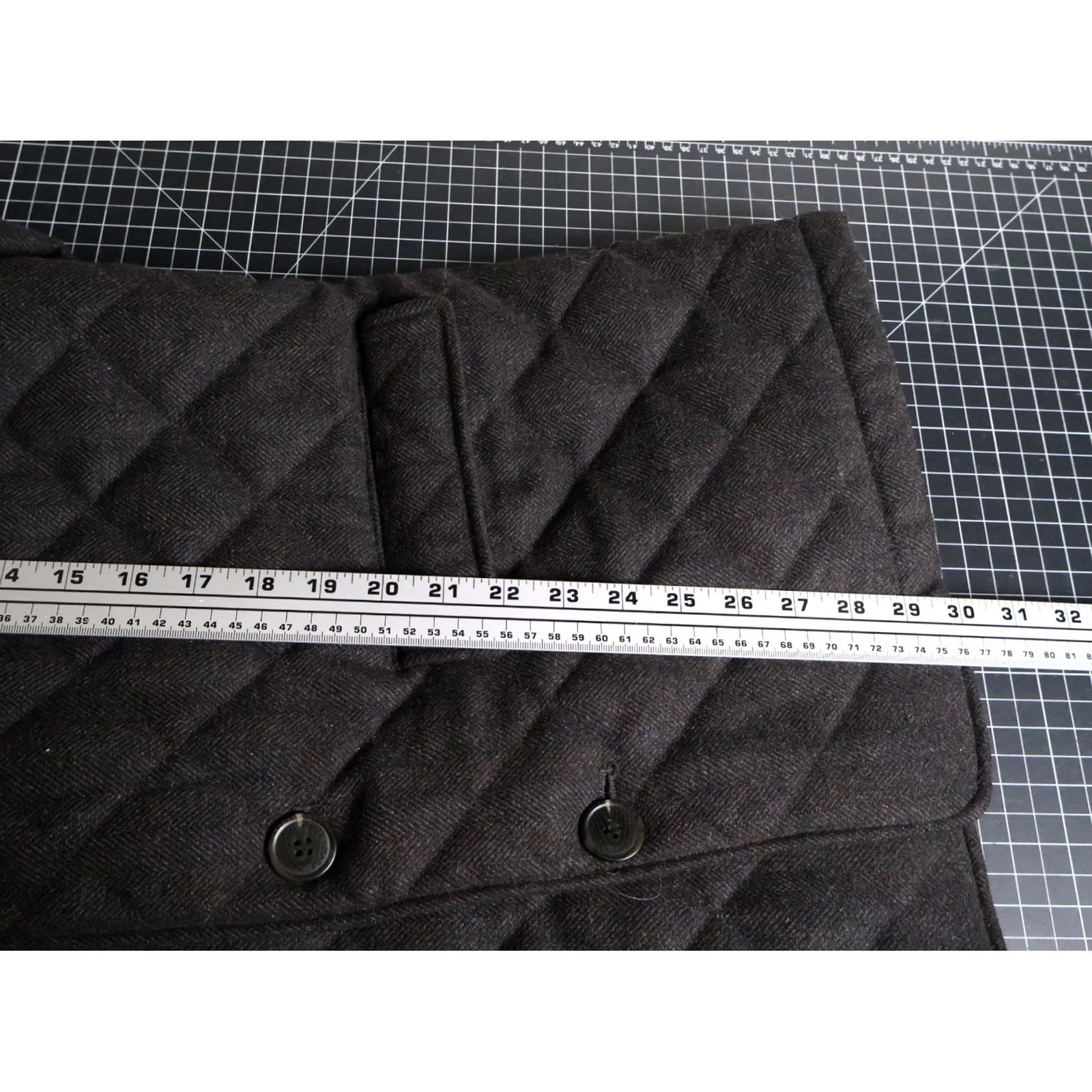 Hart Schaffner Marx Hart Schaffner Marx Wool Shooting Jacket Men Medium Brown Quilted Full Zip Lined Insulated Vintage No Size US M / EU 48-50 / 2 - 6 Thumbnail