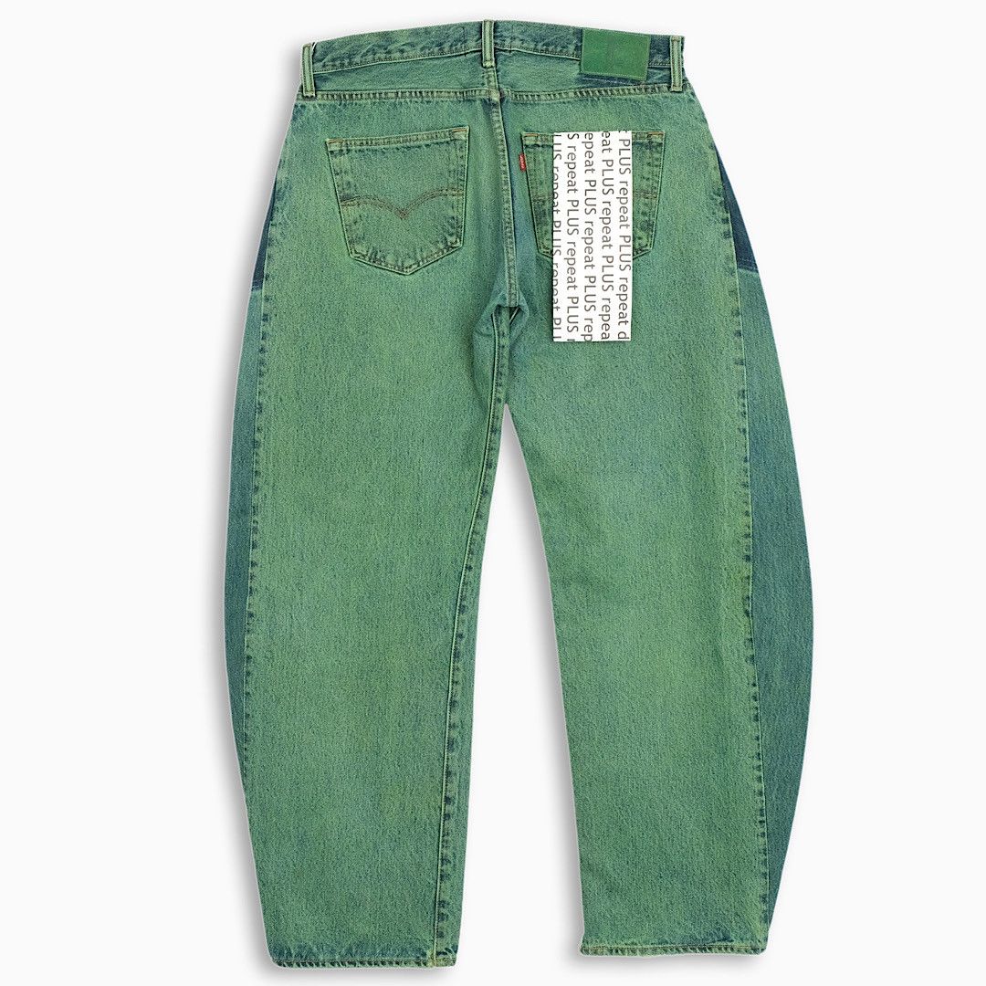 Japanese Brand × Levi's × Vintage REPEAT PLUS 002 Dirty Green 34 size (RP002G3402) Size US 34 / EU 50 - 2 Thumbnail
