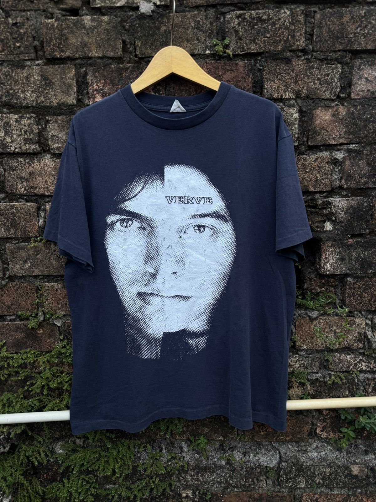 Vintage 90's The Verve gravity Grave Ep Cover Tshirt