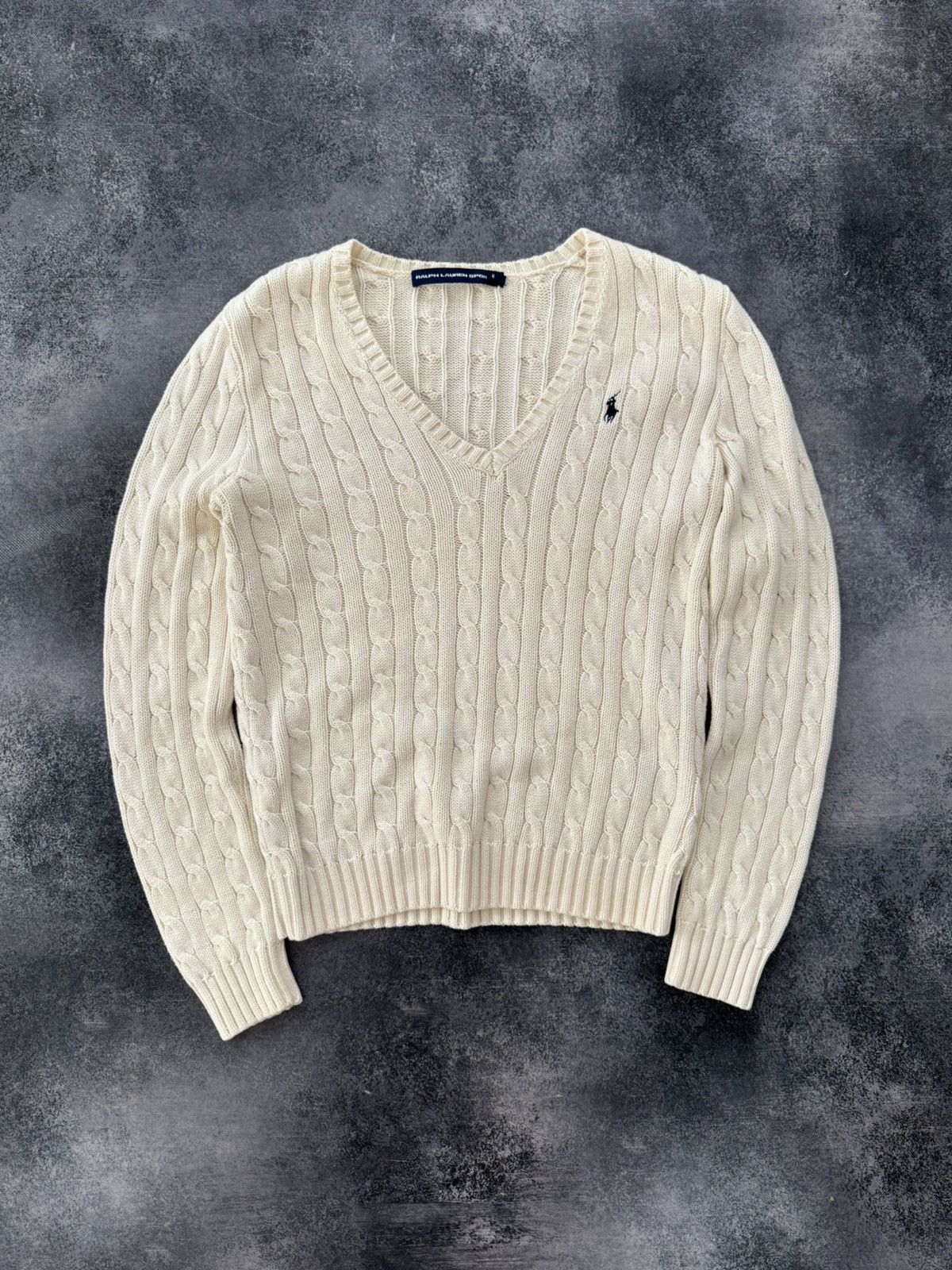 Polo Ralph Lauren Vintage Polo Ralph Lauren Sport Cable Knit Sweater Size M / US 6-8 / IT 42-44 - 4 Thumbnail