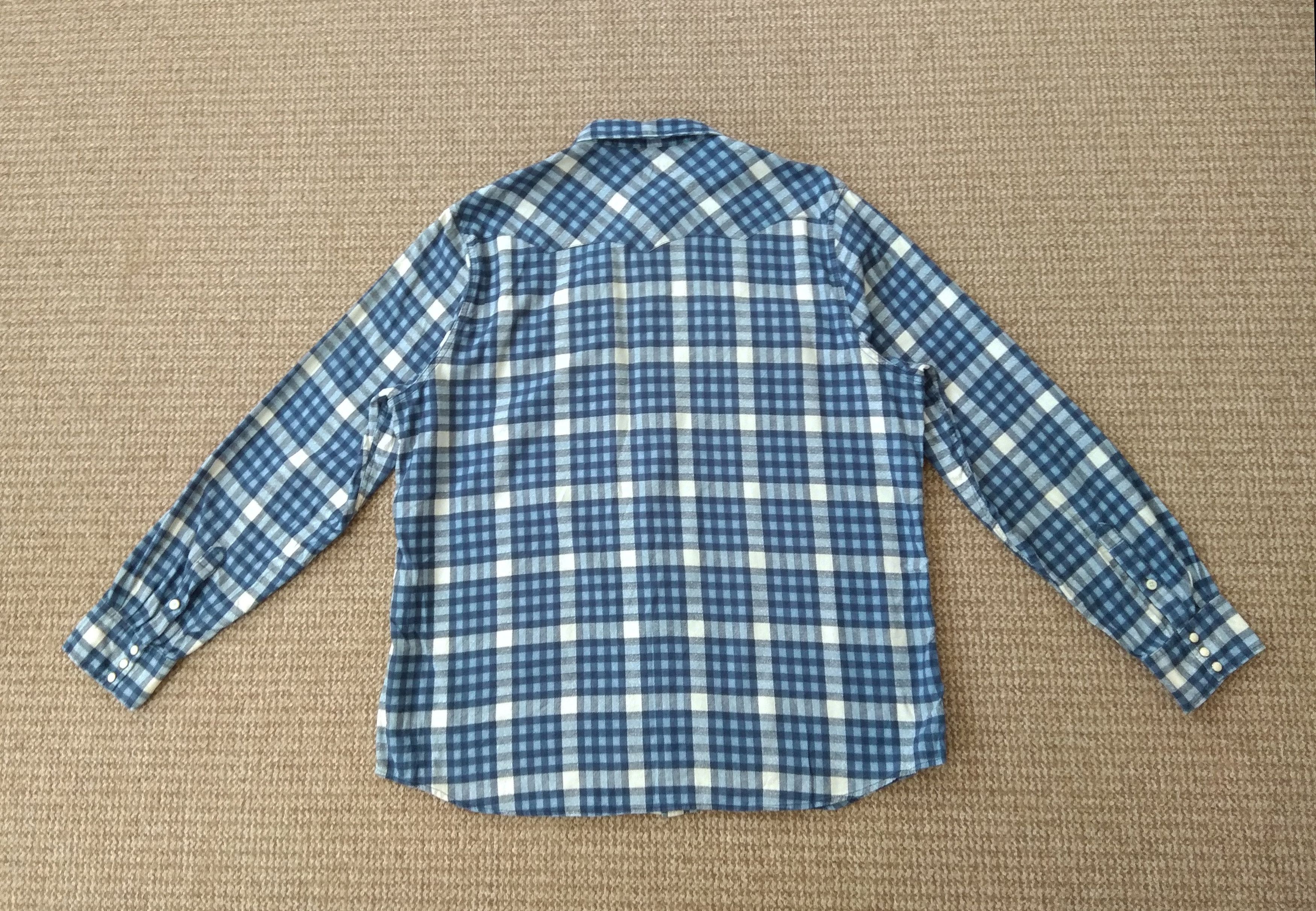 Denim & Supply Ralph Lauren Ralph Lauren Denim & Supply Flannel Cotton Check Shirt Size US XXL / EU 58 / 5 - 2 Thumbnail