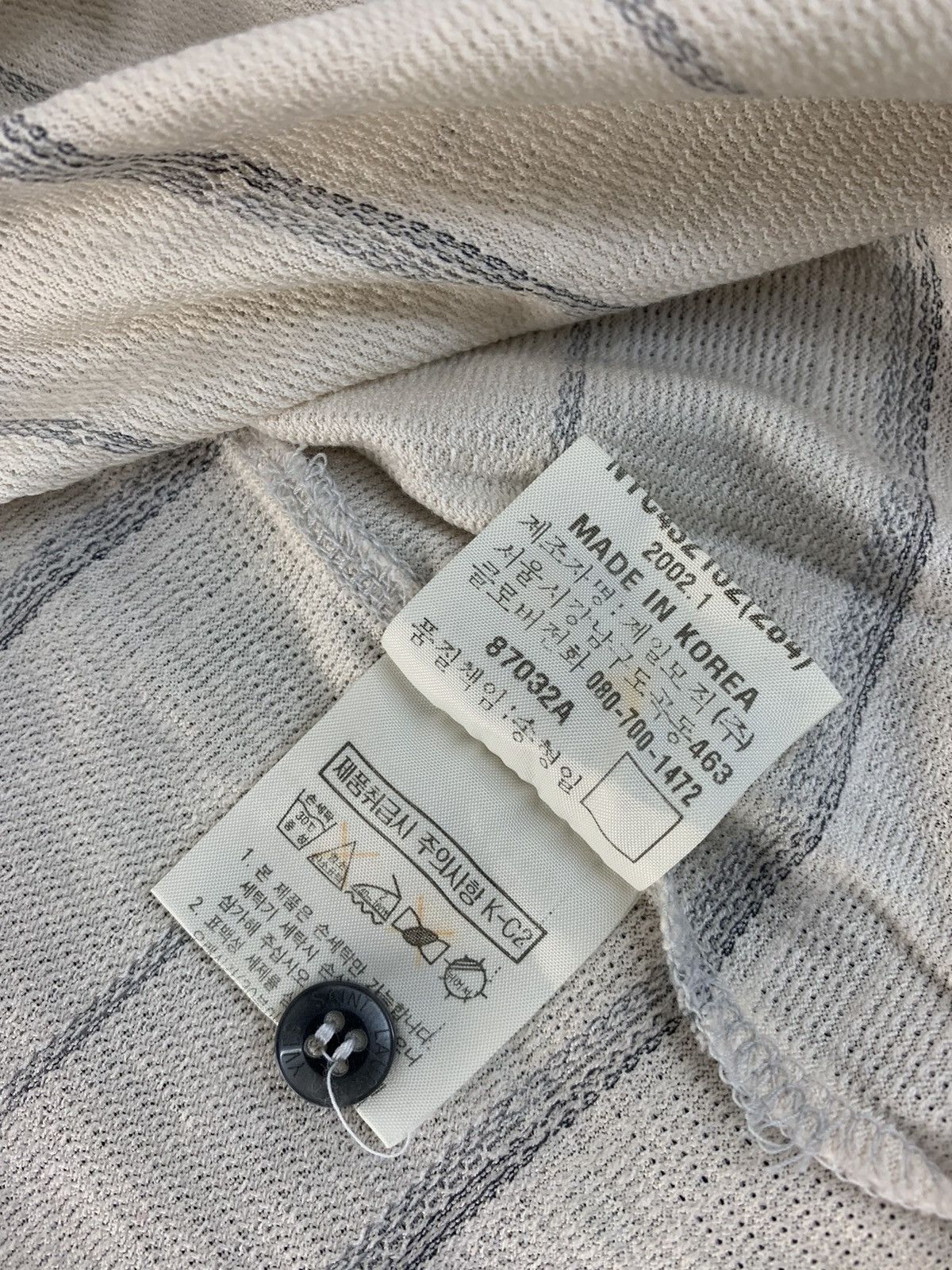 Vintage 90s Yves Saint Lauren Pour Homme Striped Pocket Polo Tee Size US XL / EU 56 / 4 - 7 Thumbnail