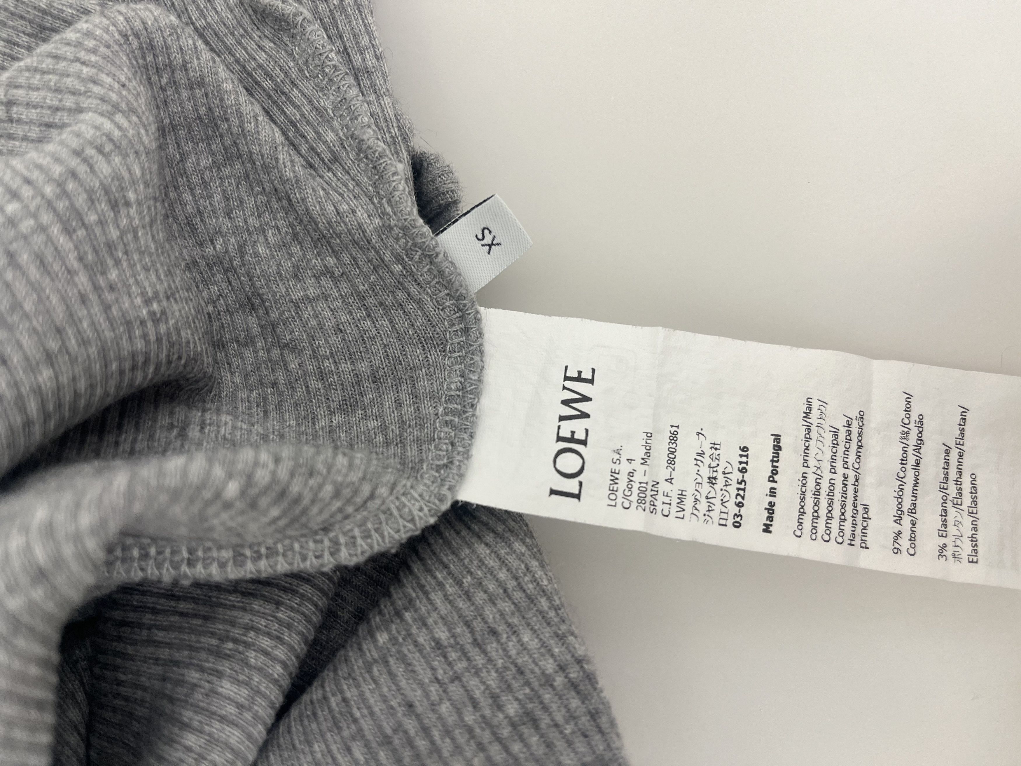 Loewe Loewe Anagram Tank top Size XS / US 0-2 / IT 36-38 - 2 Thumbnail