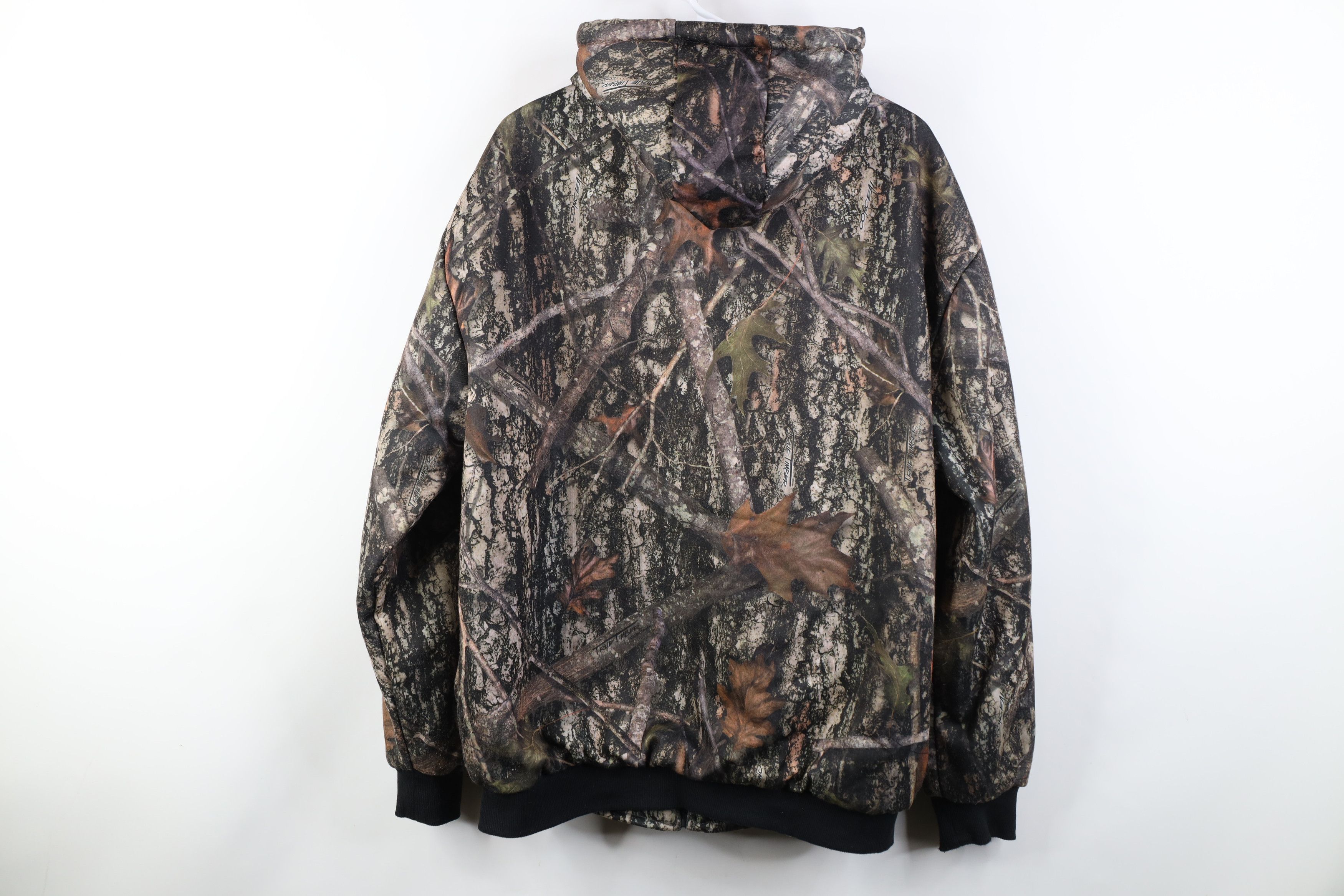 Vintage Vintage Y2K Streetwear Lined Camouflage Full Zip Hoodie Size US L / EU 52-54 / 3 - 12 Thumbnail