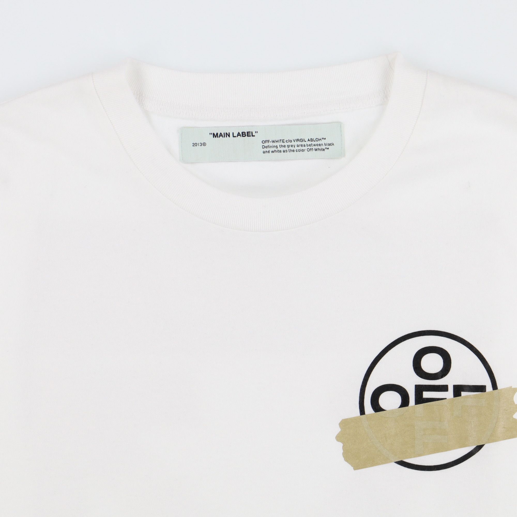 Off-White White Tape Arrows Logo T-Shirt Size XL / US 12-14 / IT 48-50 - 7 Thumbnail