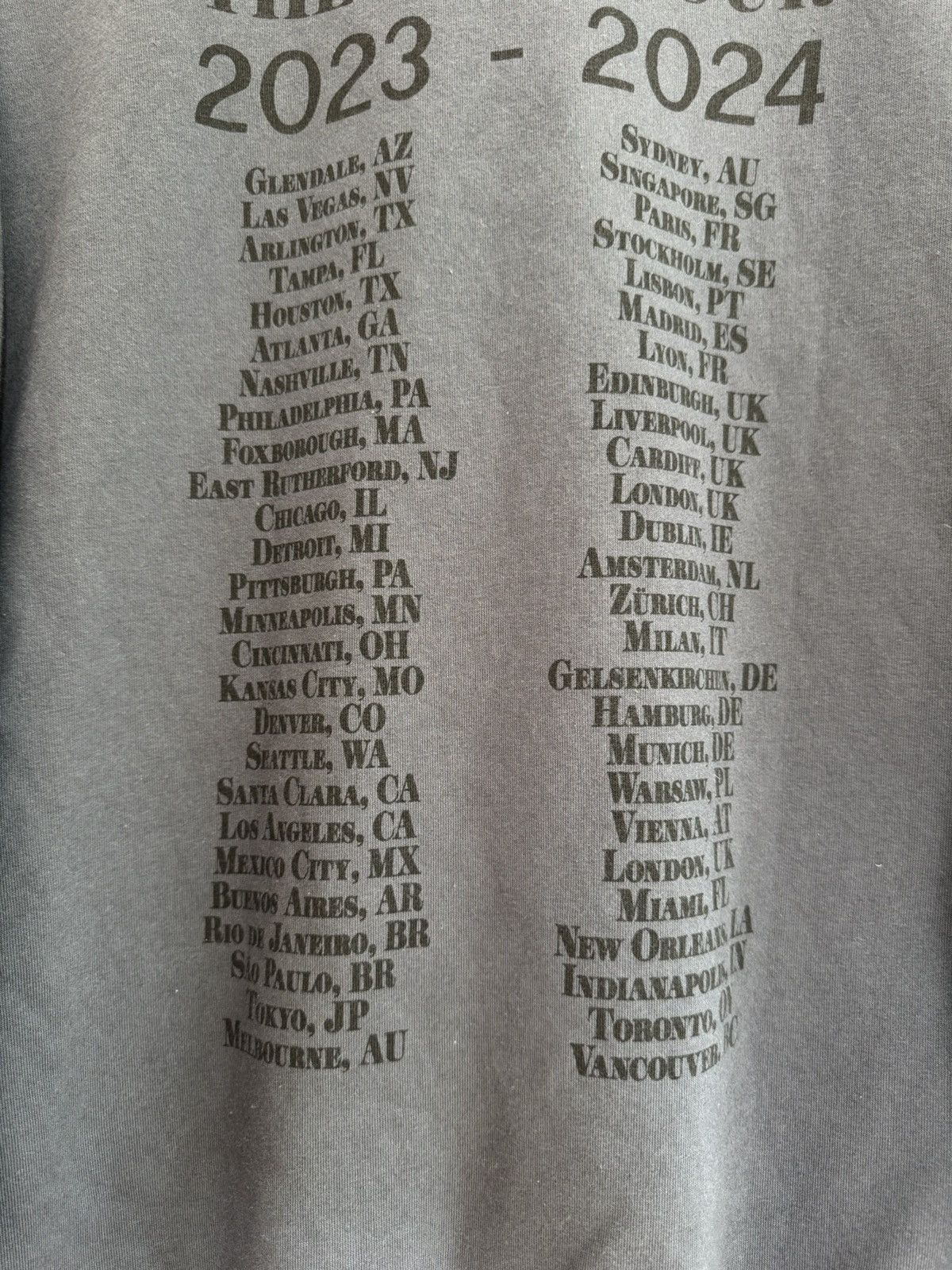 Band Tees 2024 Limited Edition Taylor Swift The Eras Tour Crewneck Size US S / EU 44-46 / 1 - 11 Thumbnail