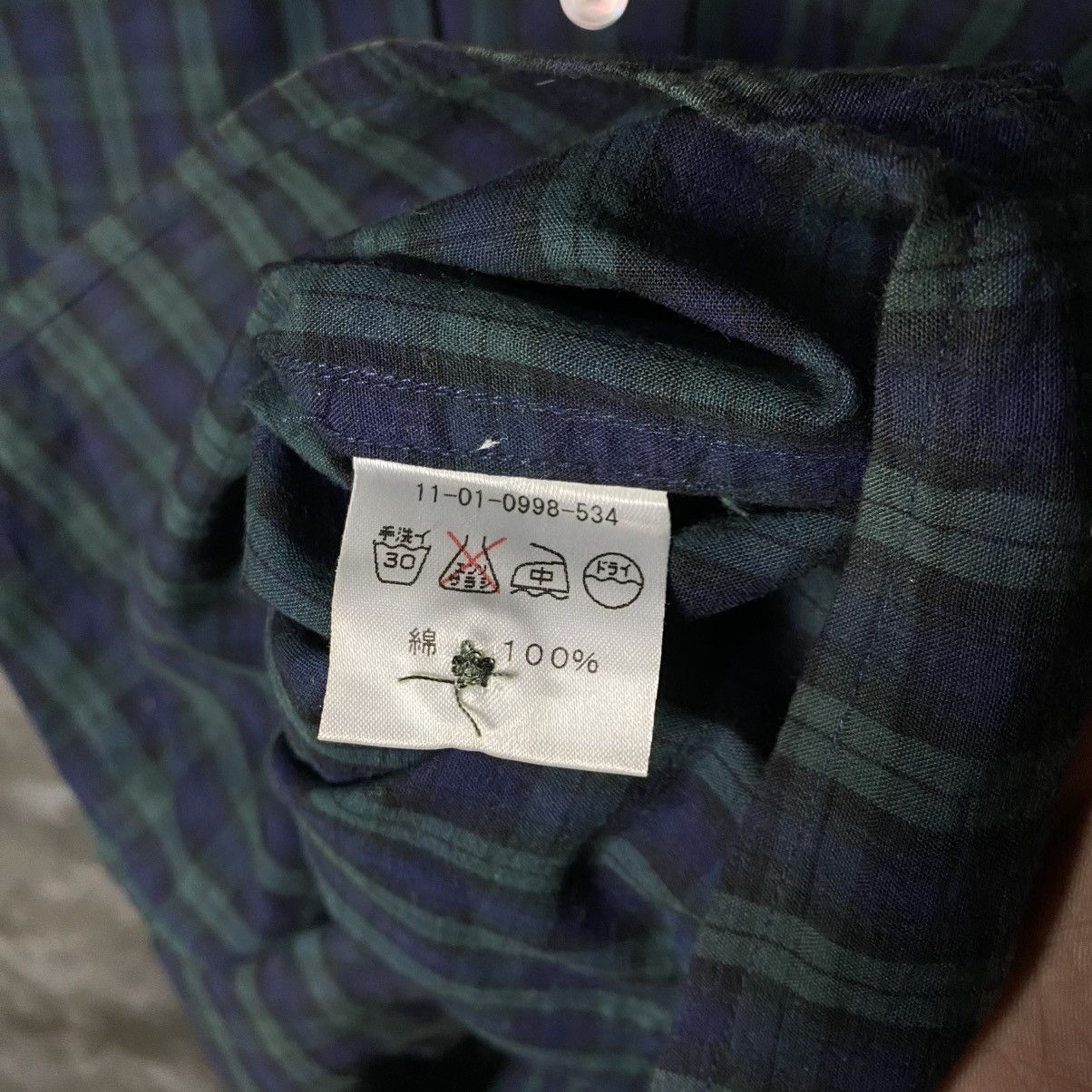 Beams Plus × Japanese Brand beams embossed pocket uniform plaid shirt Size US M / EU 48-50 / 2 - 5 Thumbnail