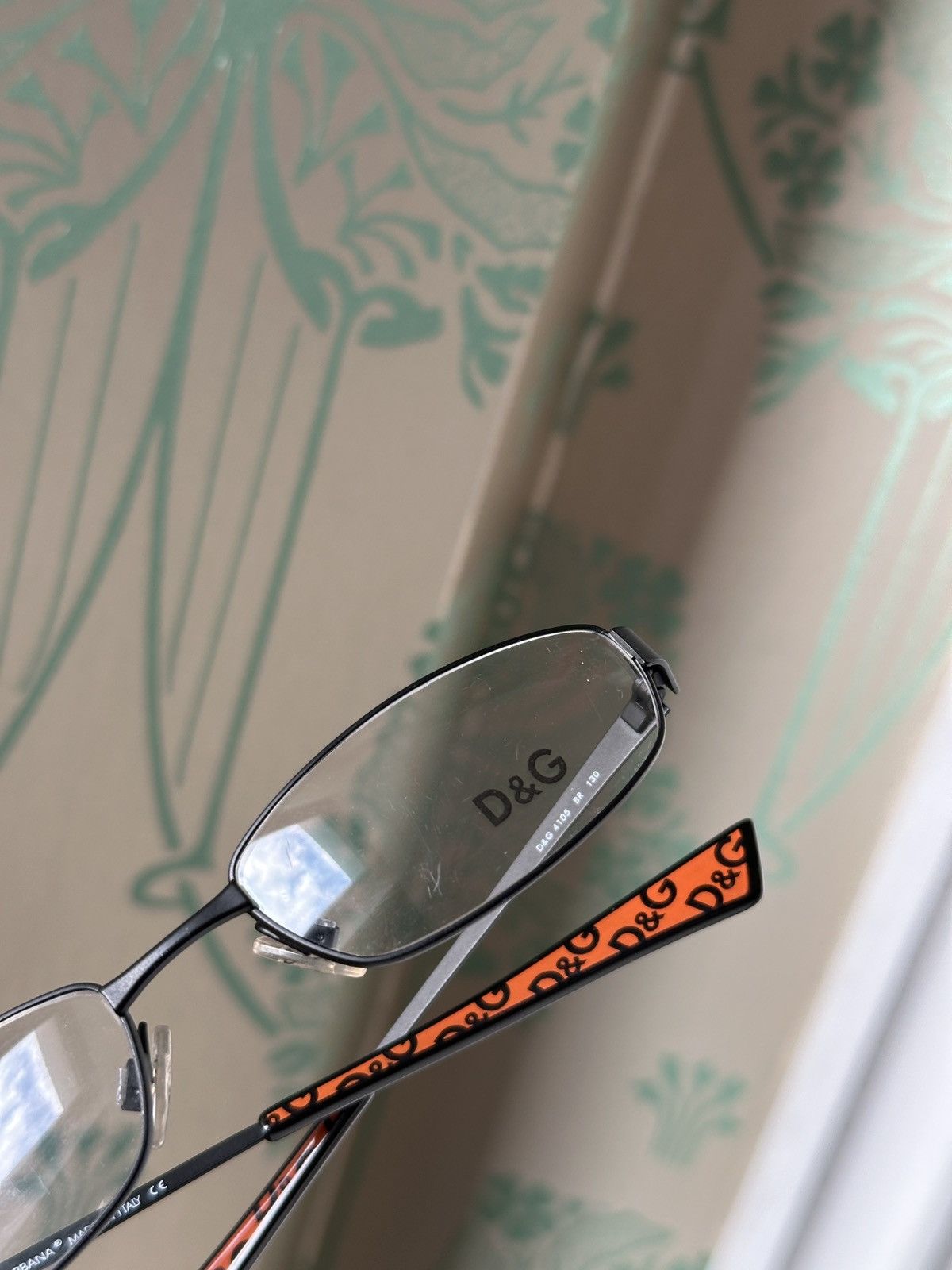 Dolce & Gabbana 2000s Dolce Gabbana Skinny Office Vibes Sunglasses 4105 Y2K Size ONE SIZE - 11 Thumbnail