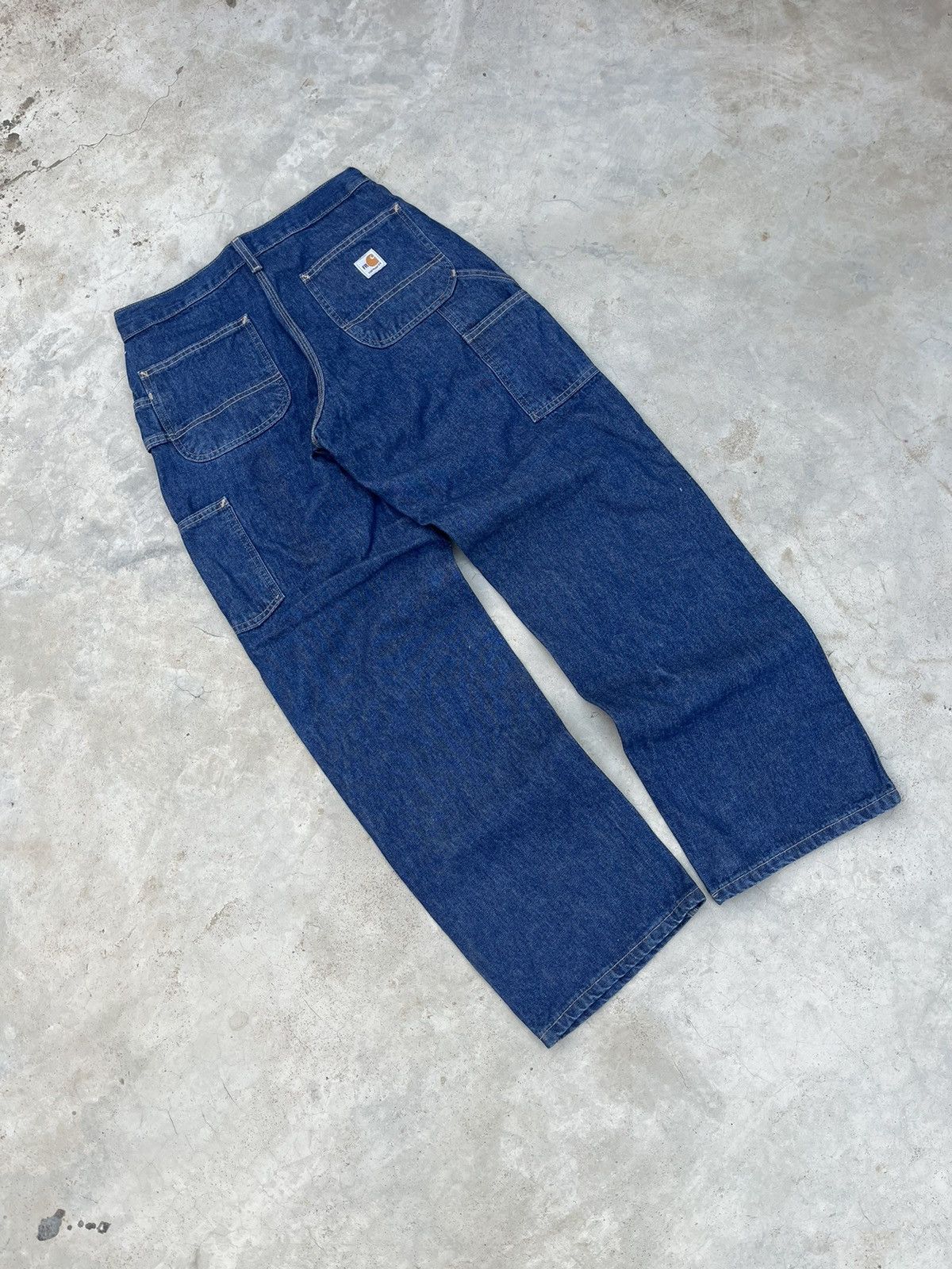 Carhartt FLAME RESISTANT CARHARTT DENIM 🔥 Size US 32 / EU 48 - 2 Thumbnail
