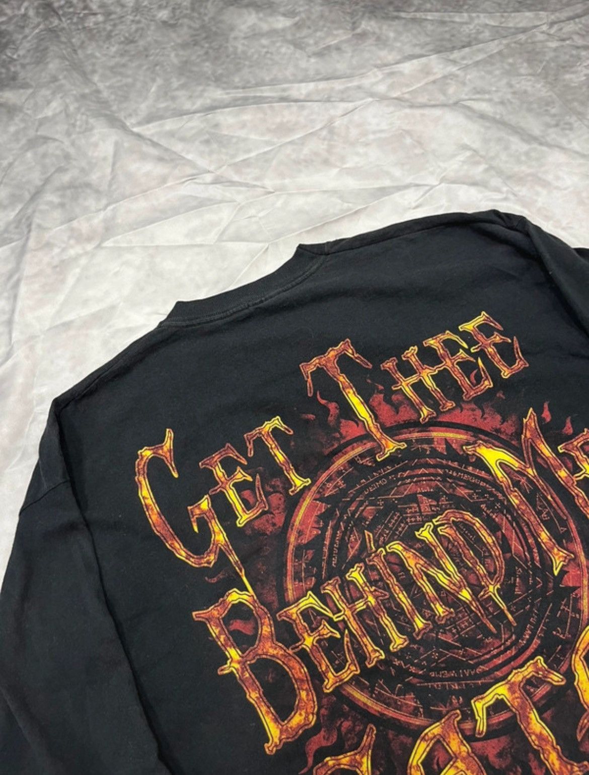 Vintage Vintage 2000 Cradle of Filth Behind Me Satan 90s Band Tshirt Size US XL / EU 56 / 4 - 7 Thumbnail