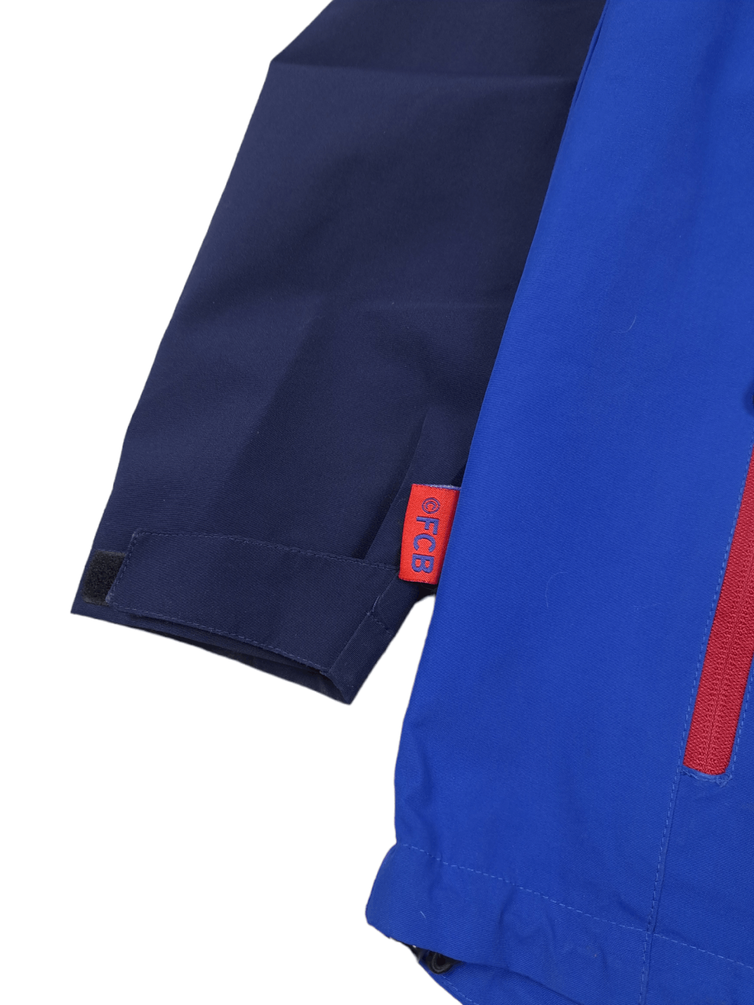 Other 💎 FC Barcelona Logo Drill Light Navy Blue Zip Jacket Size US XL / EU 56 / 4 - 5 Thumbnail
