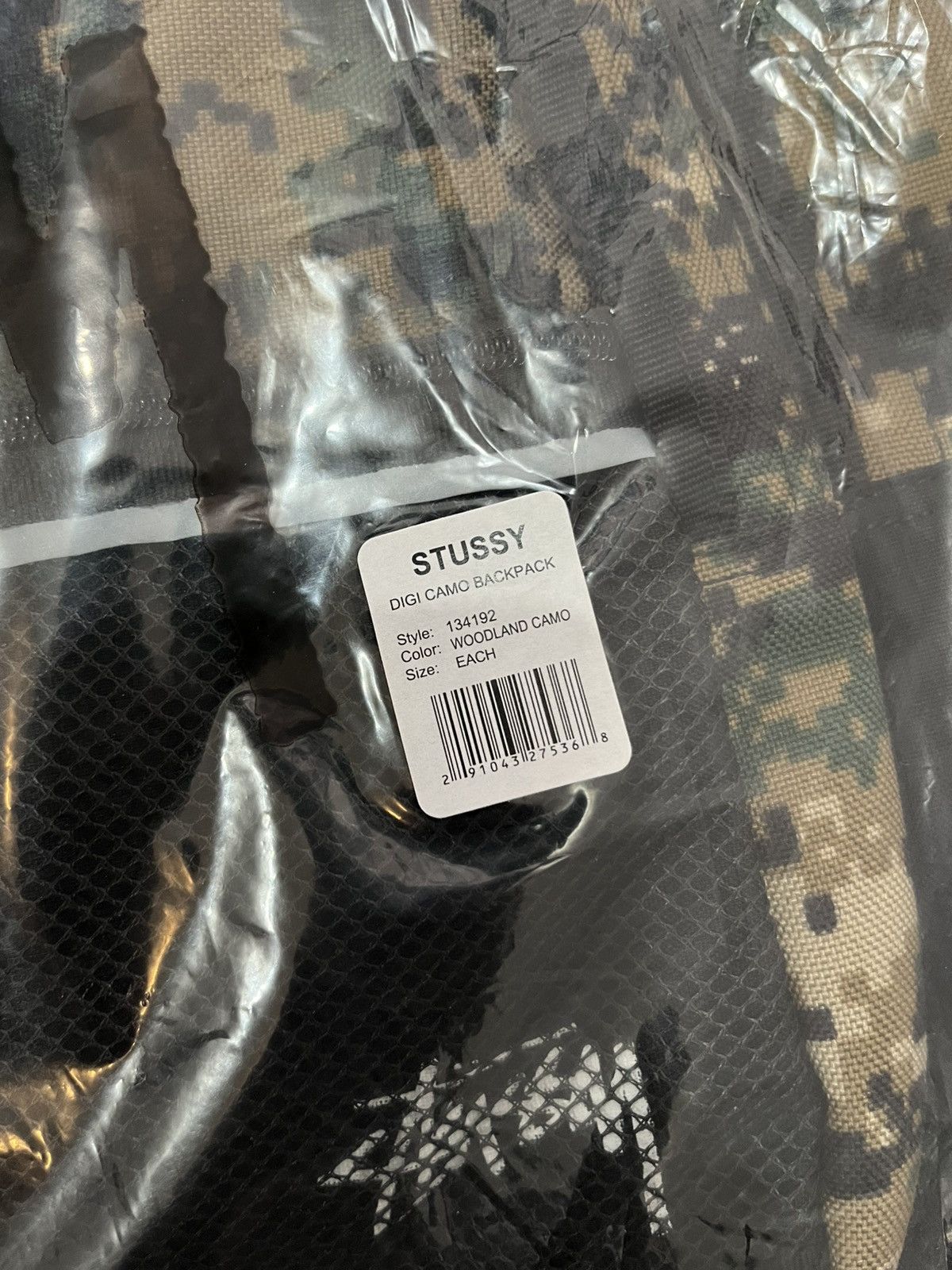 Stussy Stussy Digi Camo Backpack Size ONE SIZE - 11 Thumbnail