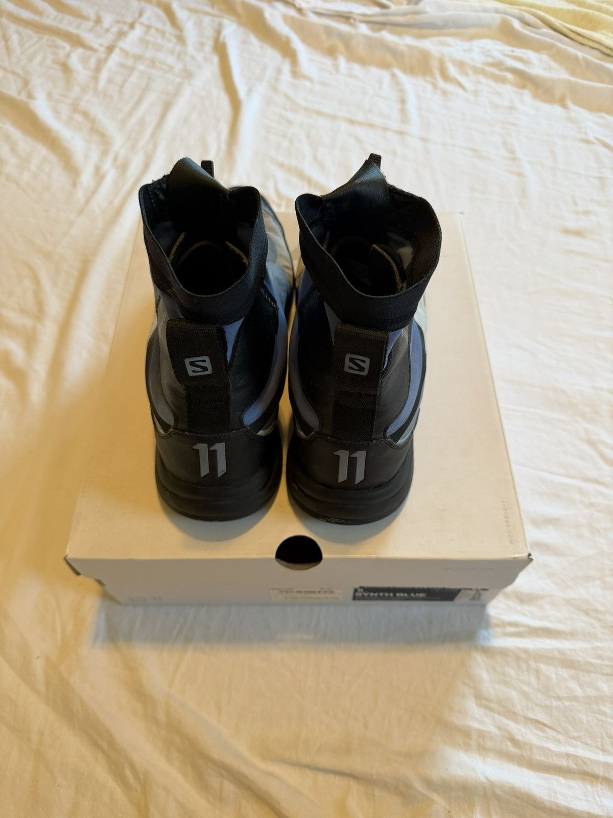 11 By Boris Bidjan Saberi × Salomon Bamba 2 High Synth Blue Size US 8.5 / EU 41-42 - 3 Thumbnail