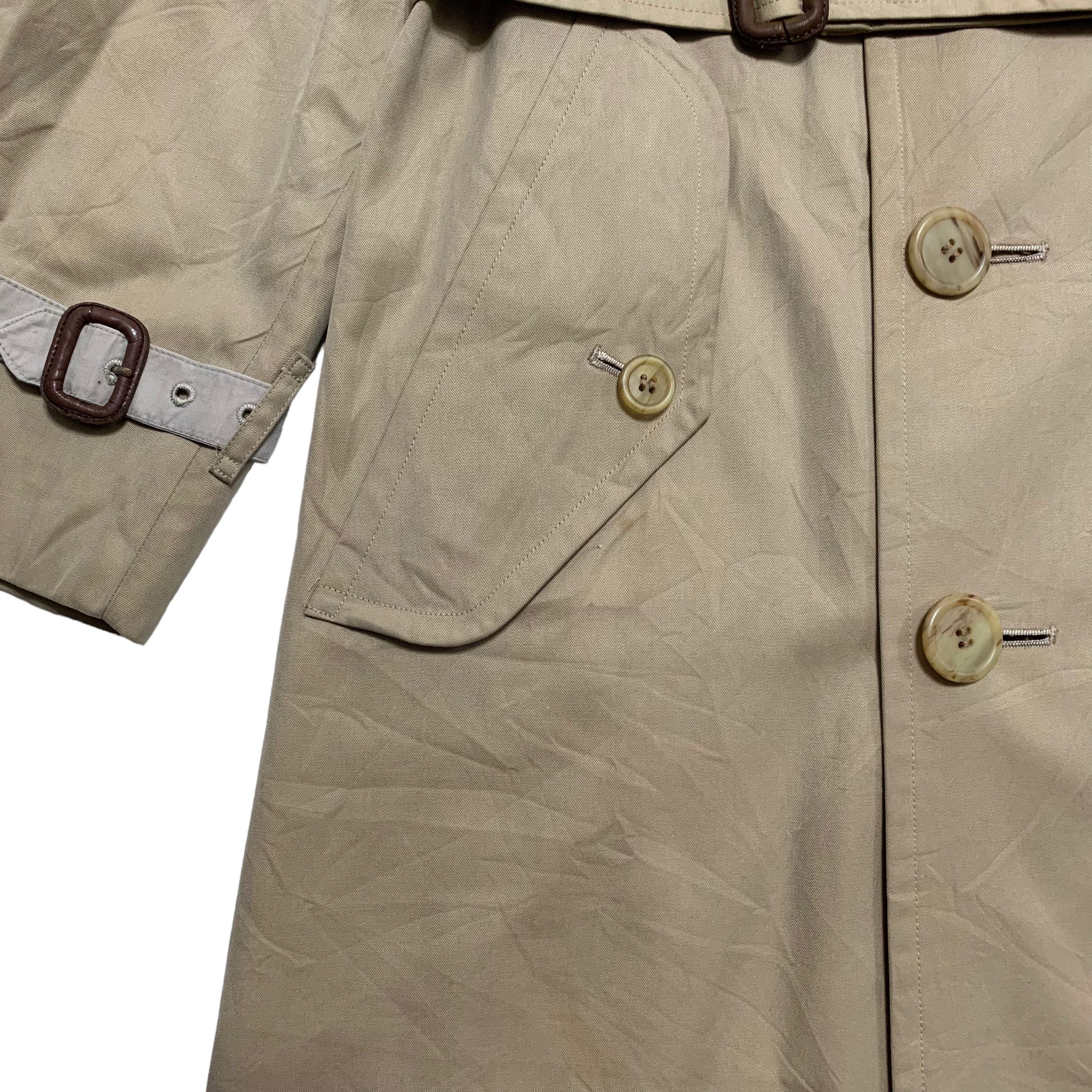 Burberry Burberrys Double Breast Nova Check Trench Coat Size US M / EU 48-50 / 2 - 11 Thumbnail