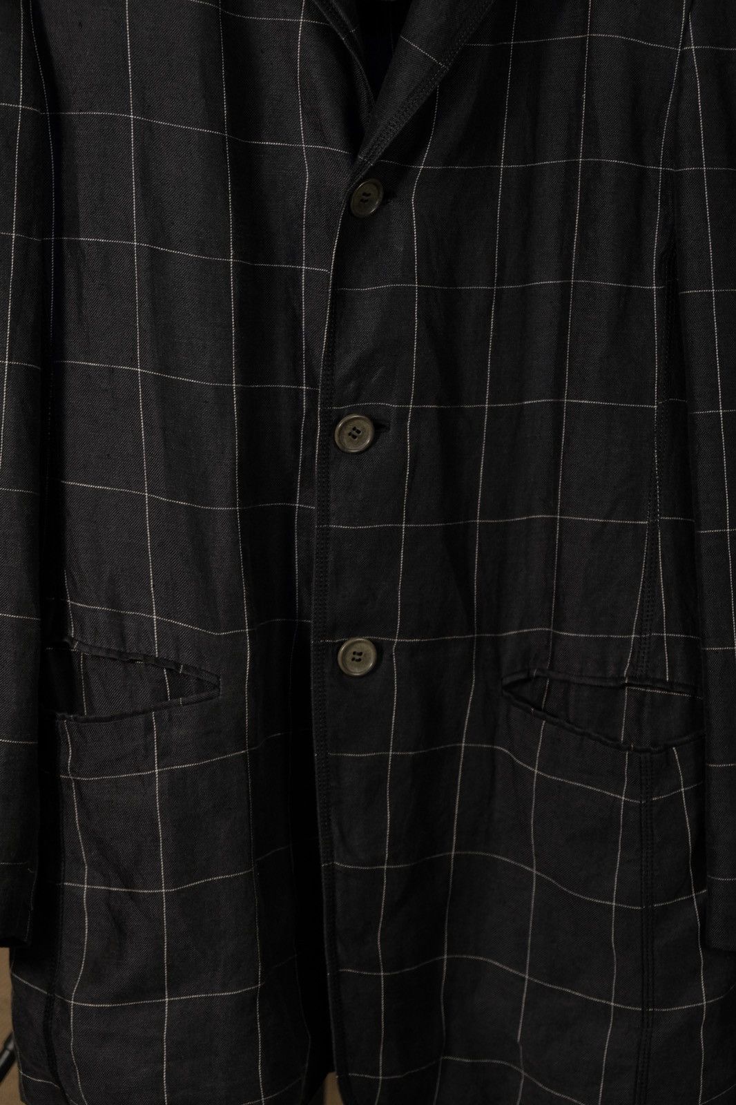 Giorgio Armani Giorgio Armani Linen Blazer Size 44R - 3 Thumbnail