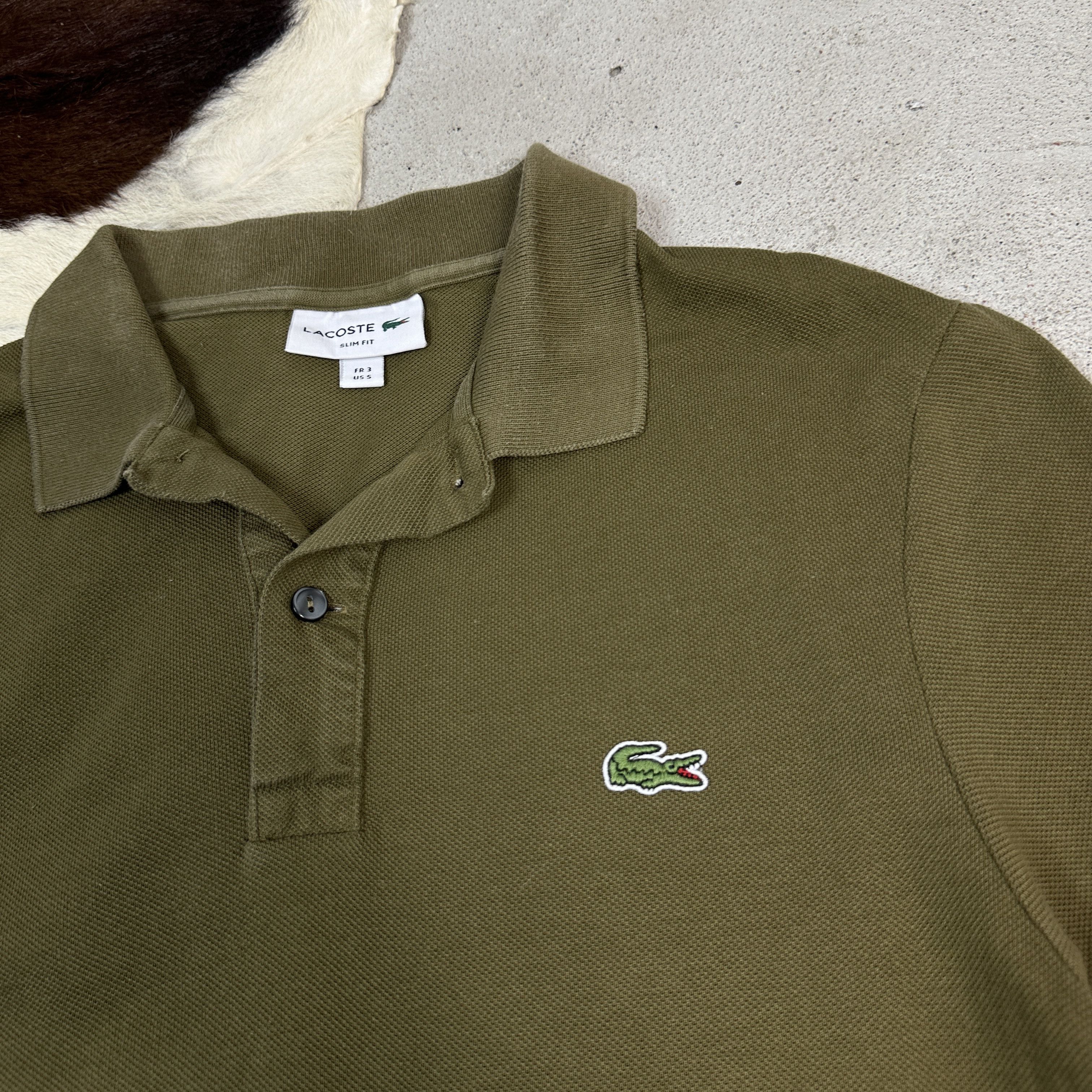 Lacoste × Vintage Vintage Streetwear Y2K Casual Lacoste Polo T-shirt Size US S / EU 44-46 / 1 - 2 Thumbnail