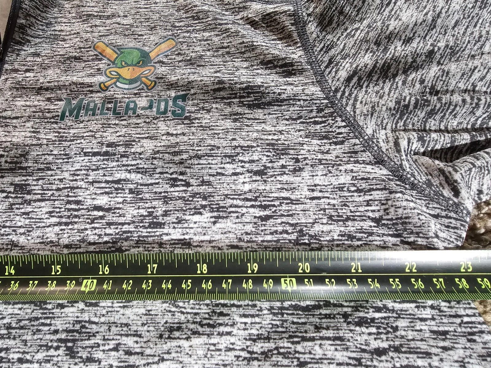 Designer Badger Sport Madison Mallards 1/4 Zip Pullover Mens XL Gray Size US XL / EU 56 / 4 - 5 Thumbnail