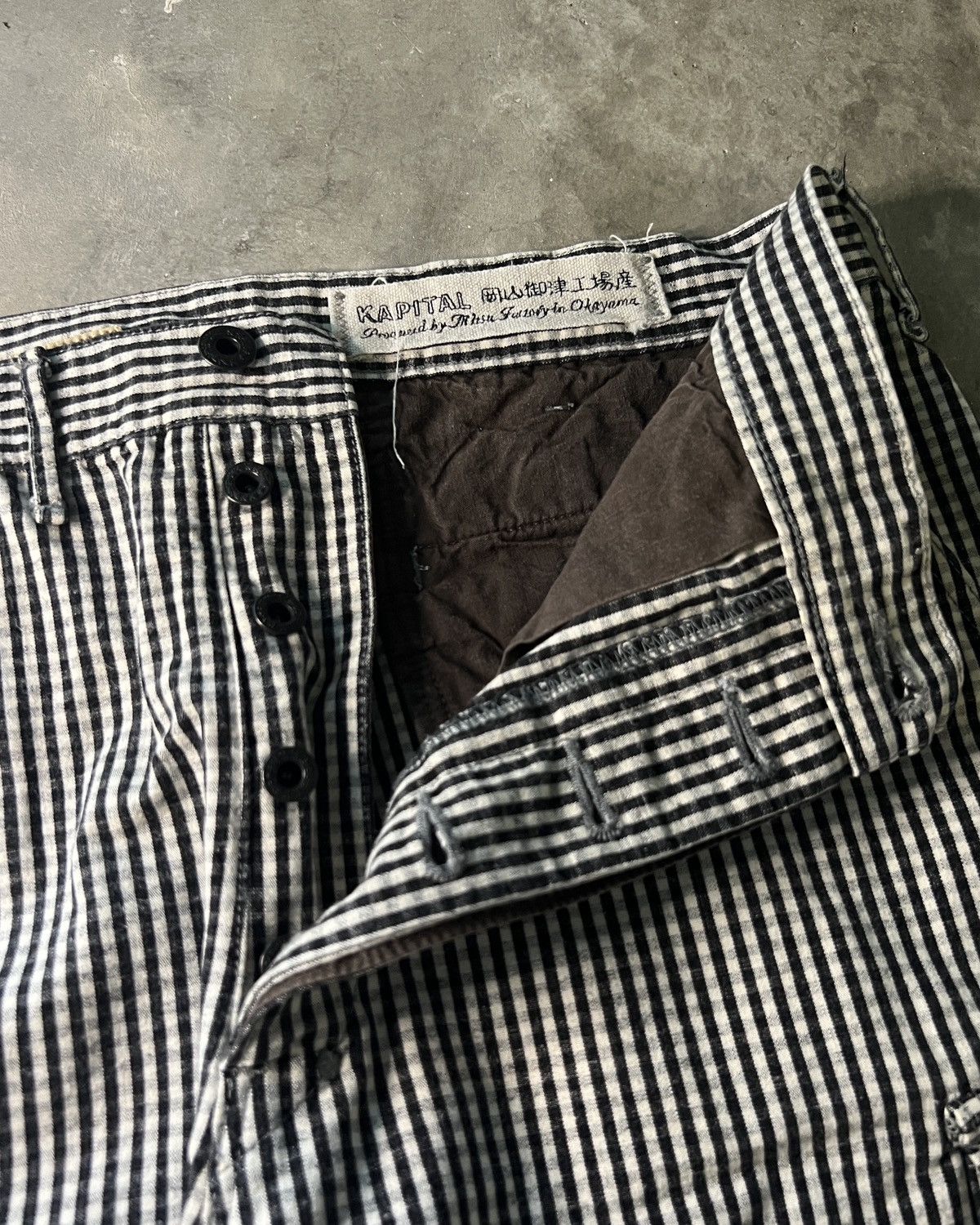 Kapital Kapital Checkered Cargo Pants Size US 32 / EU 48 - 3 Thumbnail