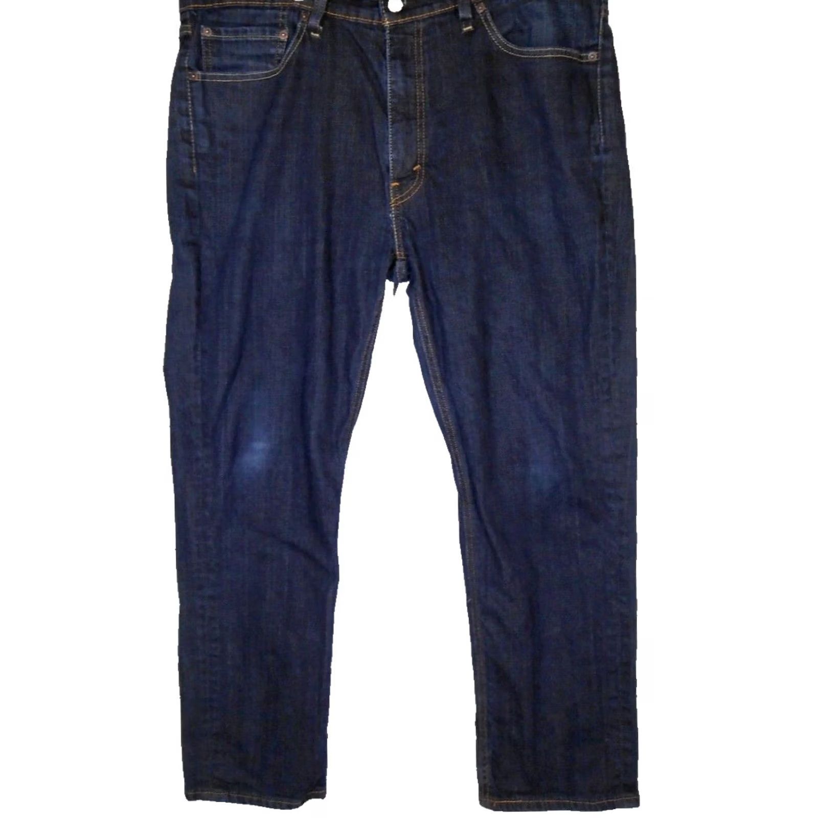 Levi's Levi's 541 Jeans Men's 38x30 Blue Dark Wash Denim Athletic Fit Stretch Size US 38 / EU 54 - 2 Thumbnail