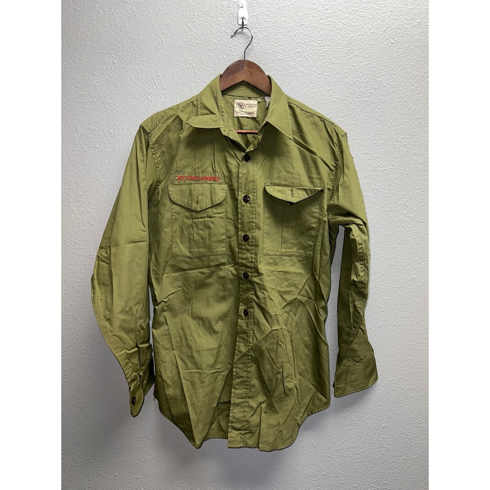 Vintage Vintage Boy Scouts Of America Shirt Sanforized Button Up 60s Size US L / EU 52-54 / 3 - 1 Thumbnail