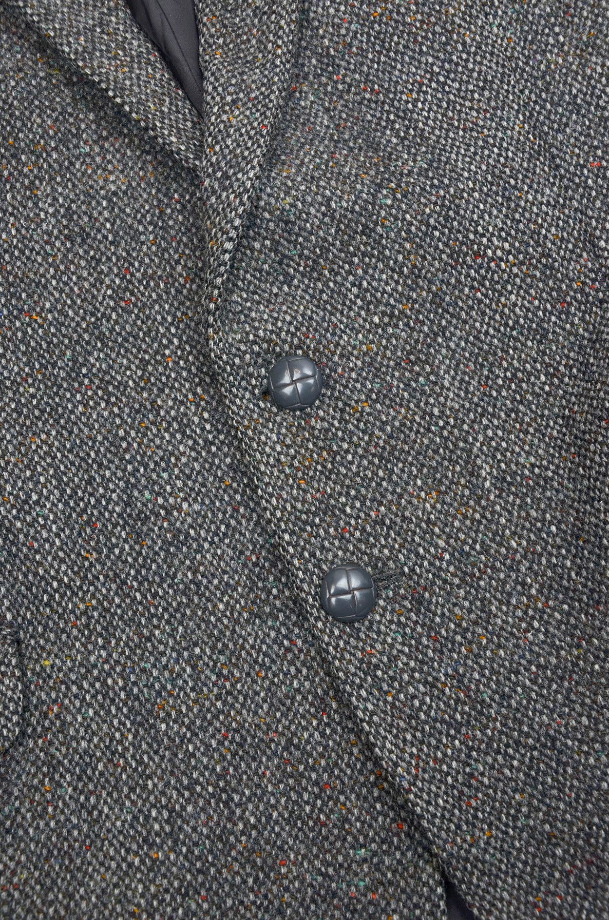 Harris Tweed Harris Tweed Grey Wool Blazer 44R UK Made Size 44R - 5 Thumbnail