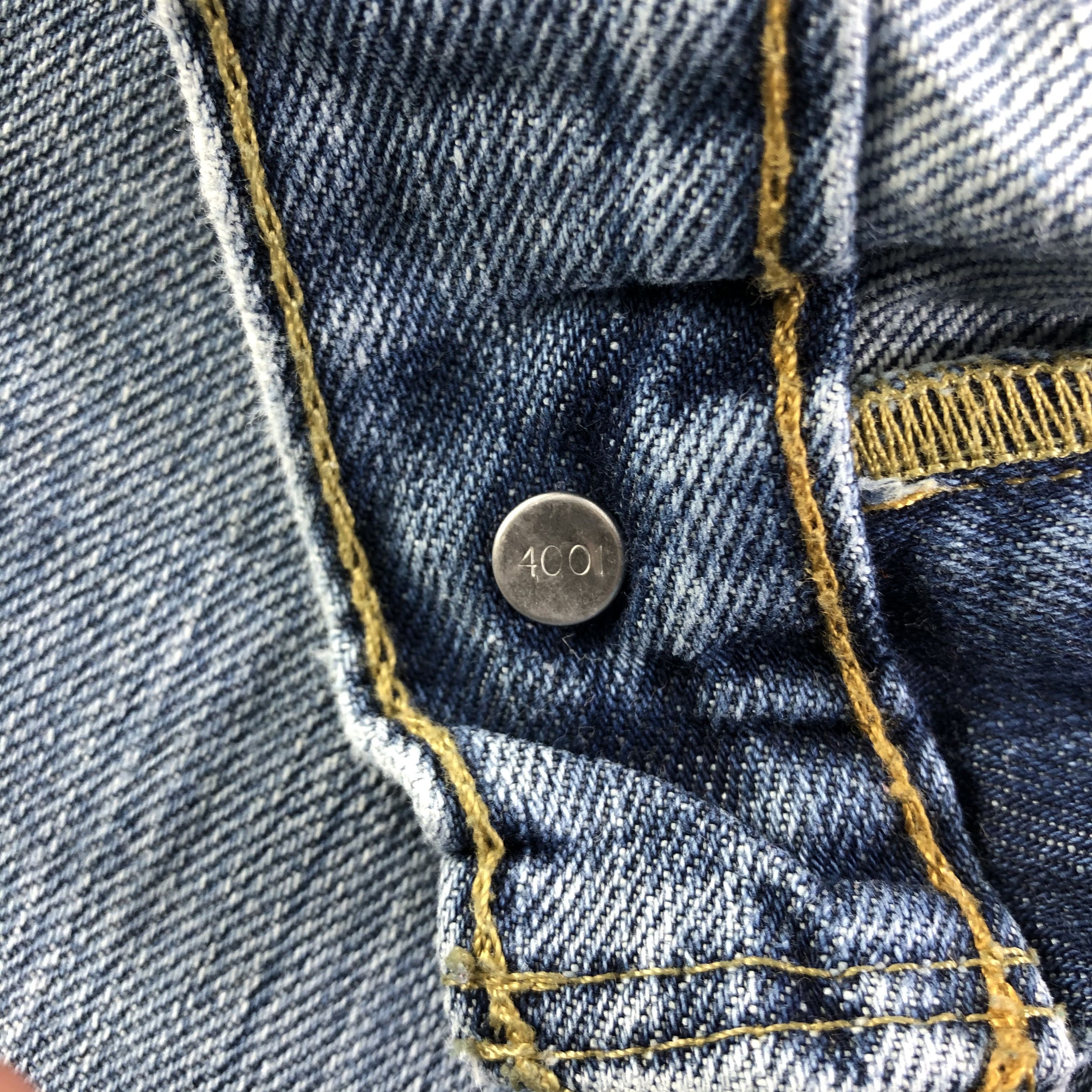 Levi's Vintage Blue Wash Levis 569 Jeans-J4125 Size US 40 / EU 56 - 9 Thumbnail