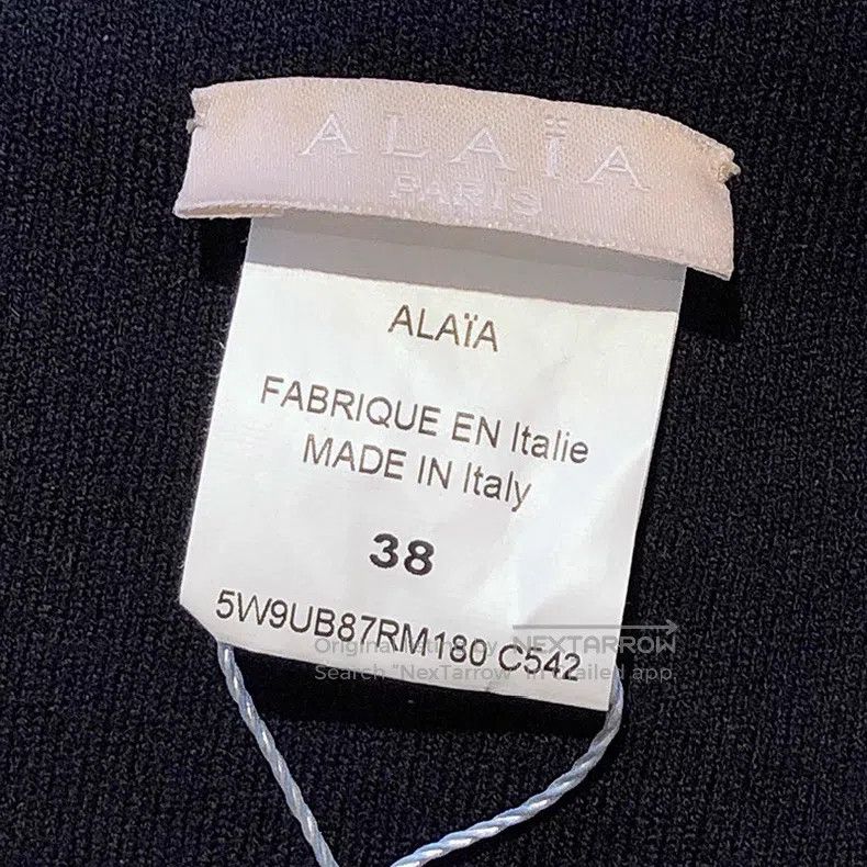 Alaia Alaia Dark blue top + half skirt slimming suit Size XS / US 0-2 / IT 36-38 - 8 Thumbnail