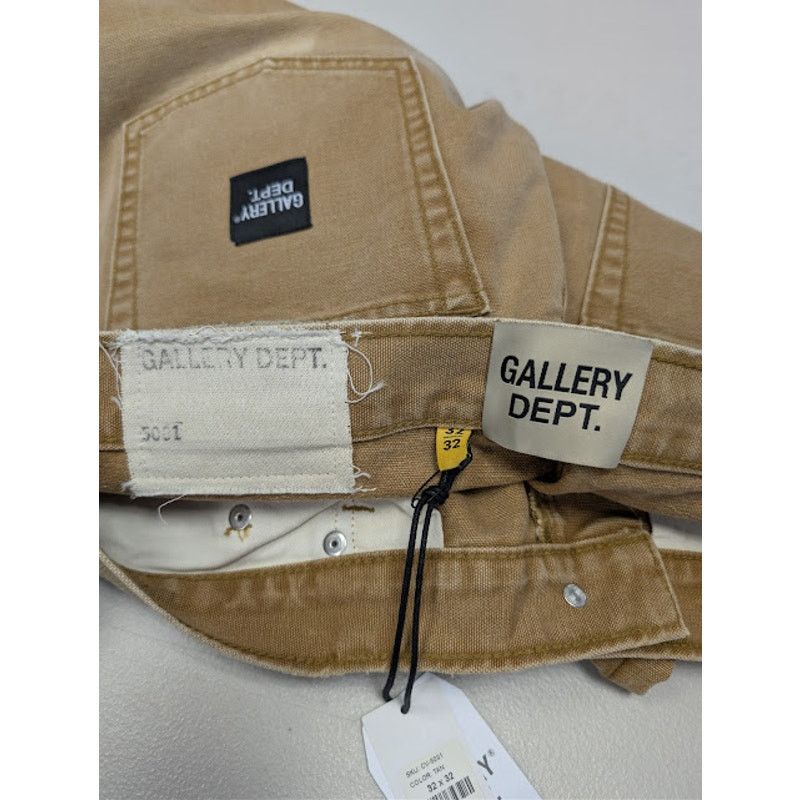 Gallery Dept. o1rshd1 5-Pocket Slim Denim Jeans in Tan Size US 32 / EU 48 - 17 Thumbnail