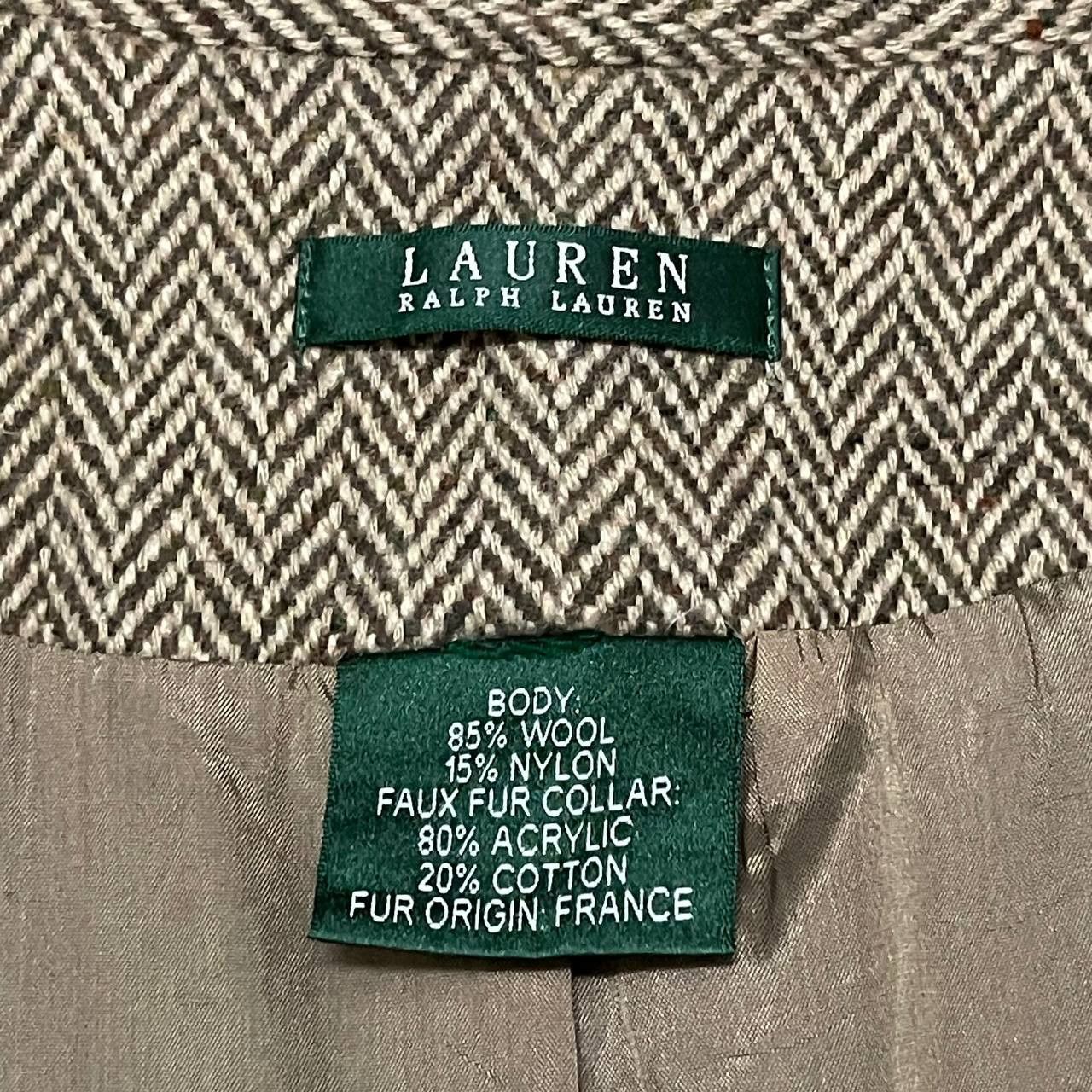 Lauren Ralph Lauren Vintage Lauren Ralph Lauren Wool Overcoat Size US M / EU 48-50 / 2 - 7 Thumbnail