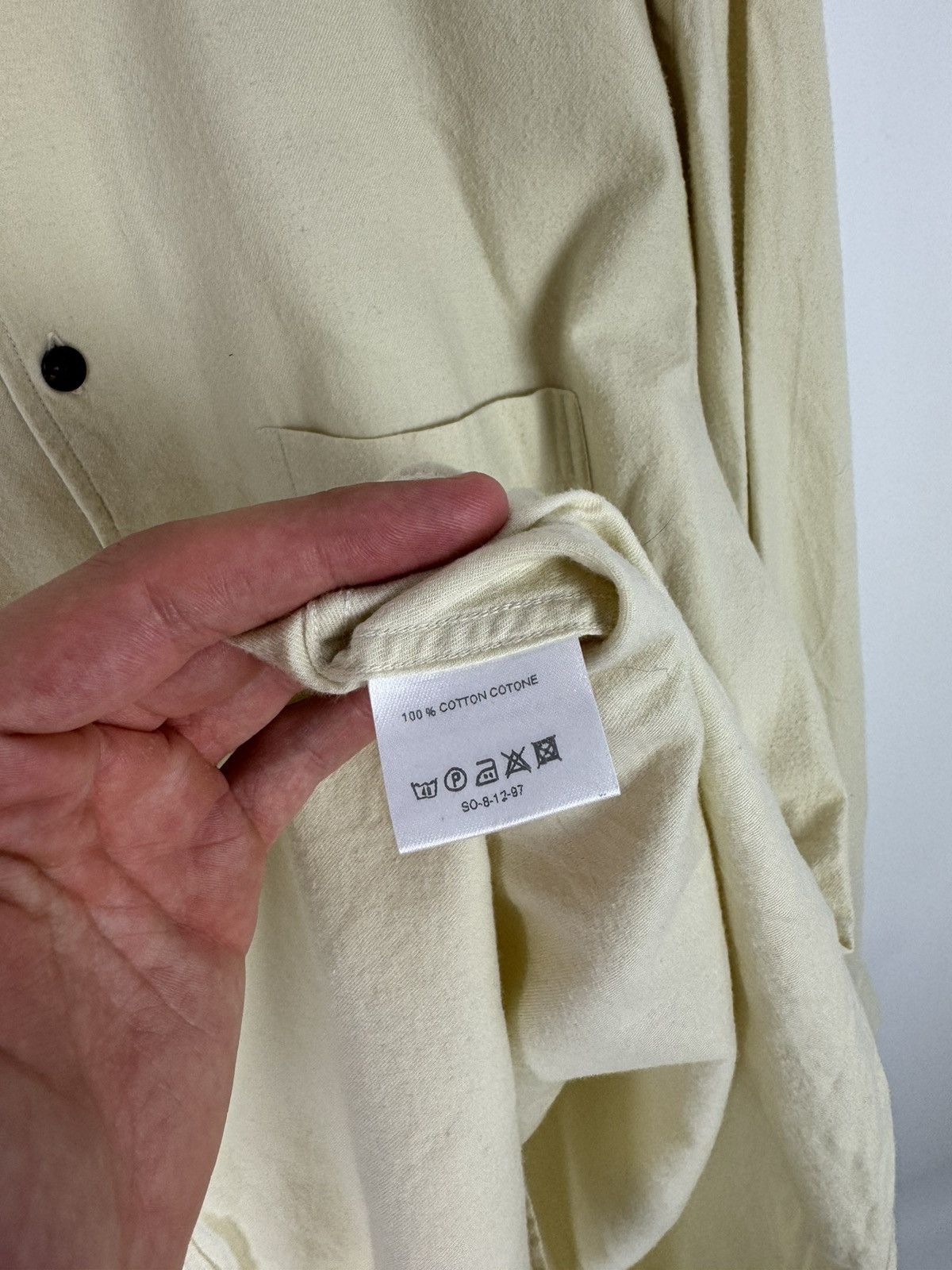 Ermenegildo Zegna Ermenegildo Zegna Soft Pocket Buttons Shirt Size US L / EU 52-54 / 3 - 14 Thumbnail