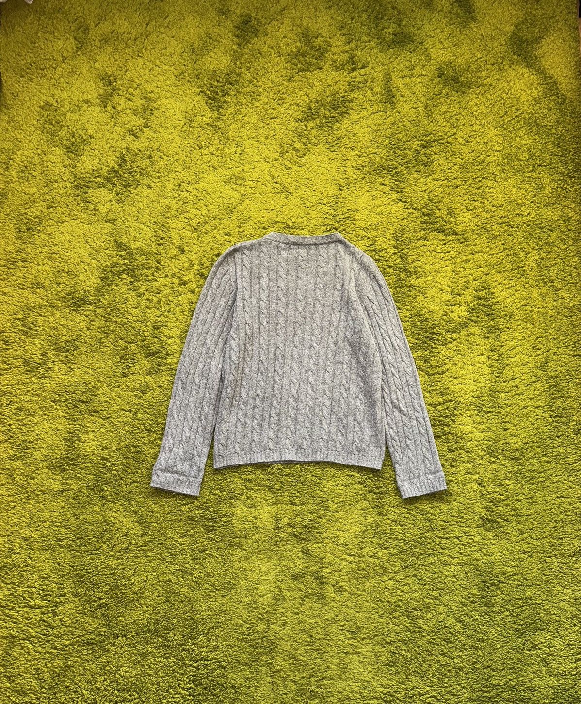 Max Mara Max Mara Weekend wool cashmere blend cable knit sweater Size XL / US 12-14 / IT 48-50 - 2 Thumbnail