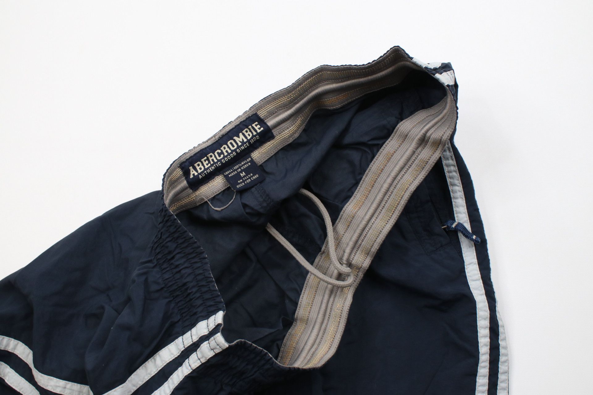 Abercrombie & Fitch × Vintage Vintage Abercrombie & Fitch Striped Wide Leg Pants Blue Size US 34 / EU 50 - 9 Thumbnail